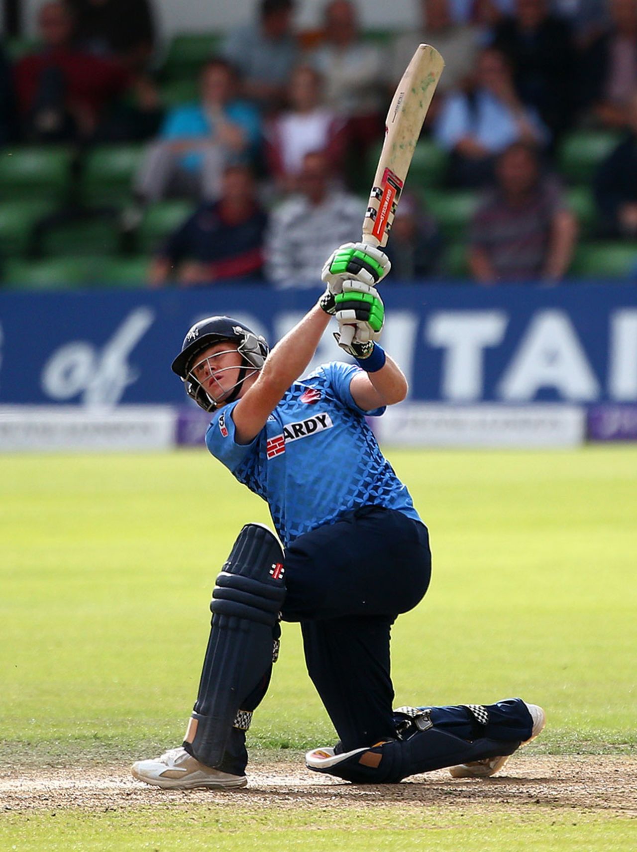 Sam Billings played a brutal innings that defied conditions, Kent v Gloucestershire, Royal London Cup quarter-final, Canterbury, August 29, 2014