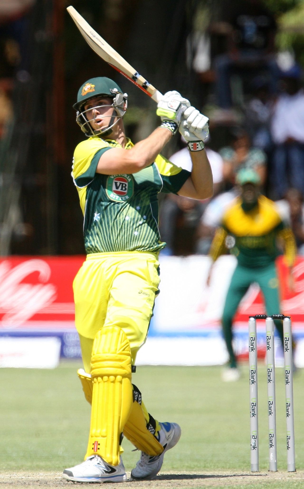 Mitchell Marsh hammered seven sixes, Australia v South Africa, tri-series, Harare, September 2, 2014