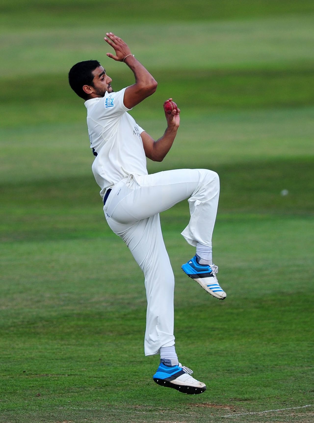 Gurjit Sandhu was making his first Championship appearance of the season, Somerset v Middlesex, County Championship, Division One, Taunton, 1st day, September 15, 2014