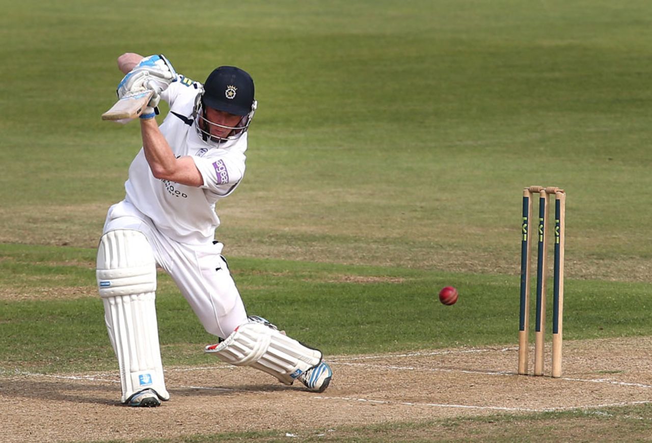 Tom Alsop was making his first-class debut, Hampshire v Kent, County Championship, Division Two, Ageas Bowl, 3rd day, September 17, 2014