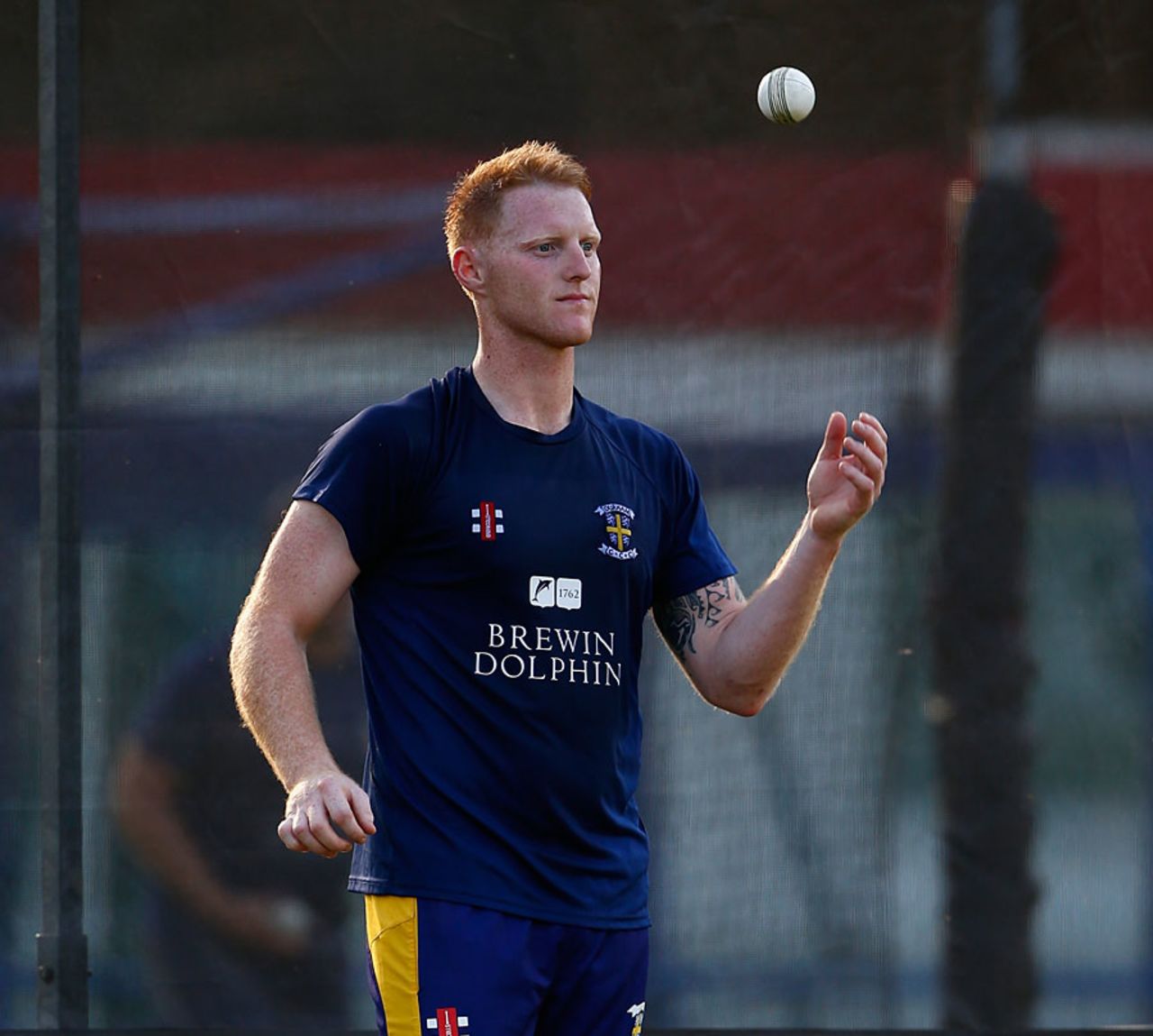 Ben Stokes prepares for the Royal London Cup final, Lord's, September 19, 2014