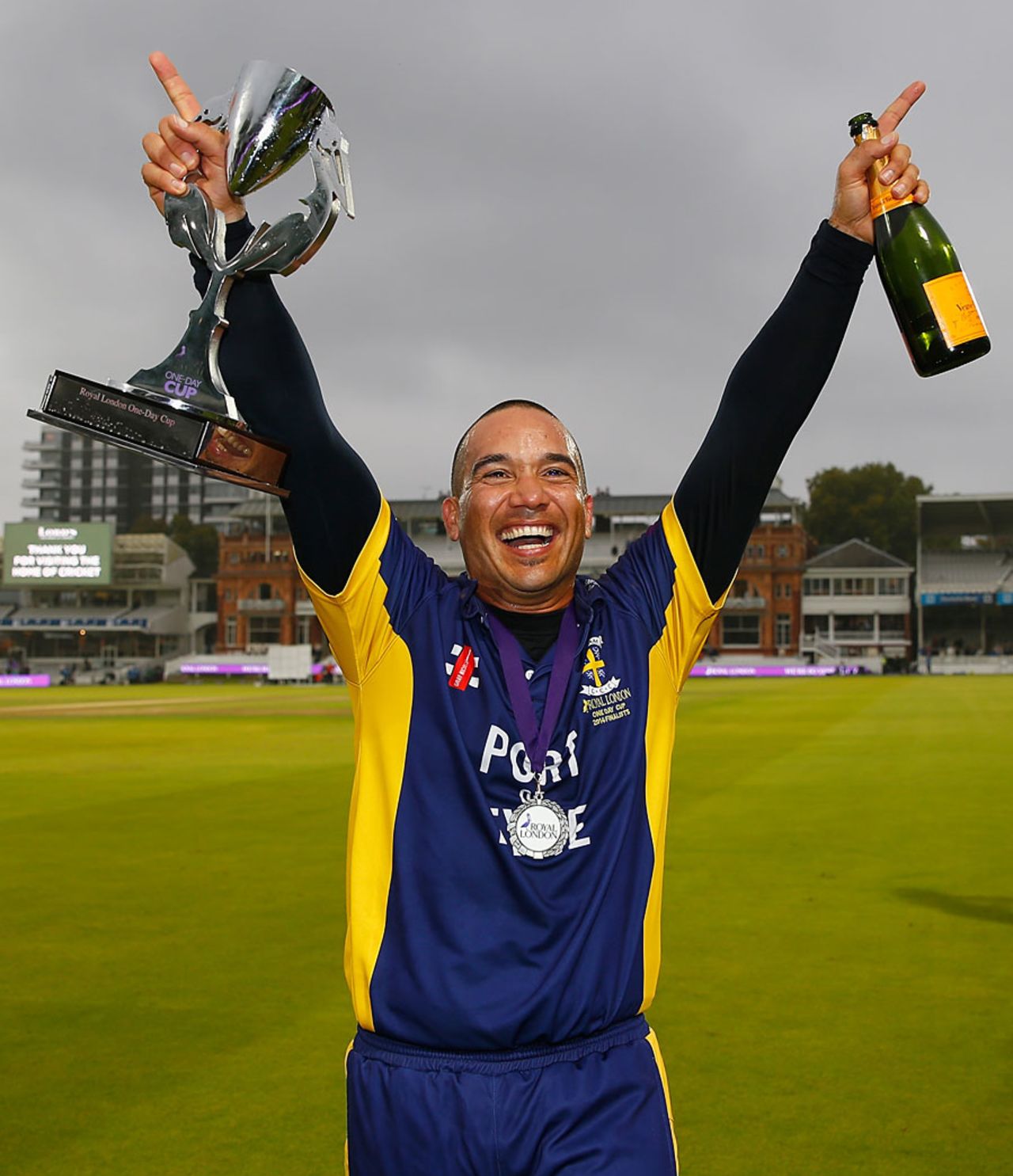 Gareth Breese signed off his Durham career in the best way, Durham v Warwickshire, Royal London Cup final, Lord's, September 20, 2014