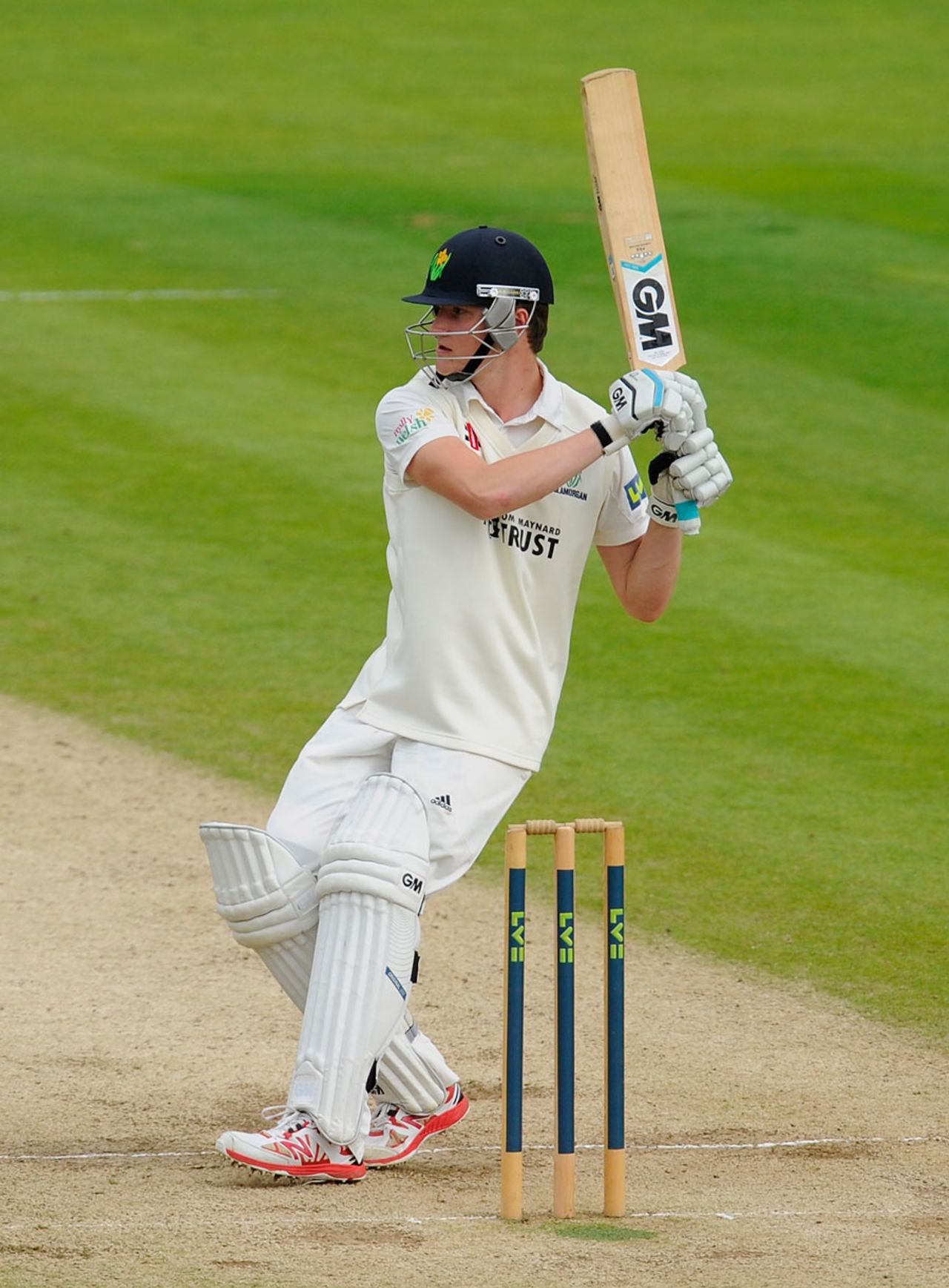 Aneurin Donald marked his first-class debut with 59, Glamorgan v Hampshire, County Championship, Division Two, September 25, 2014