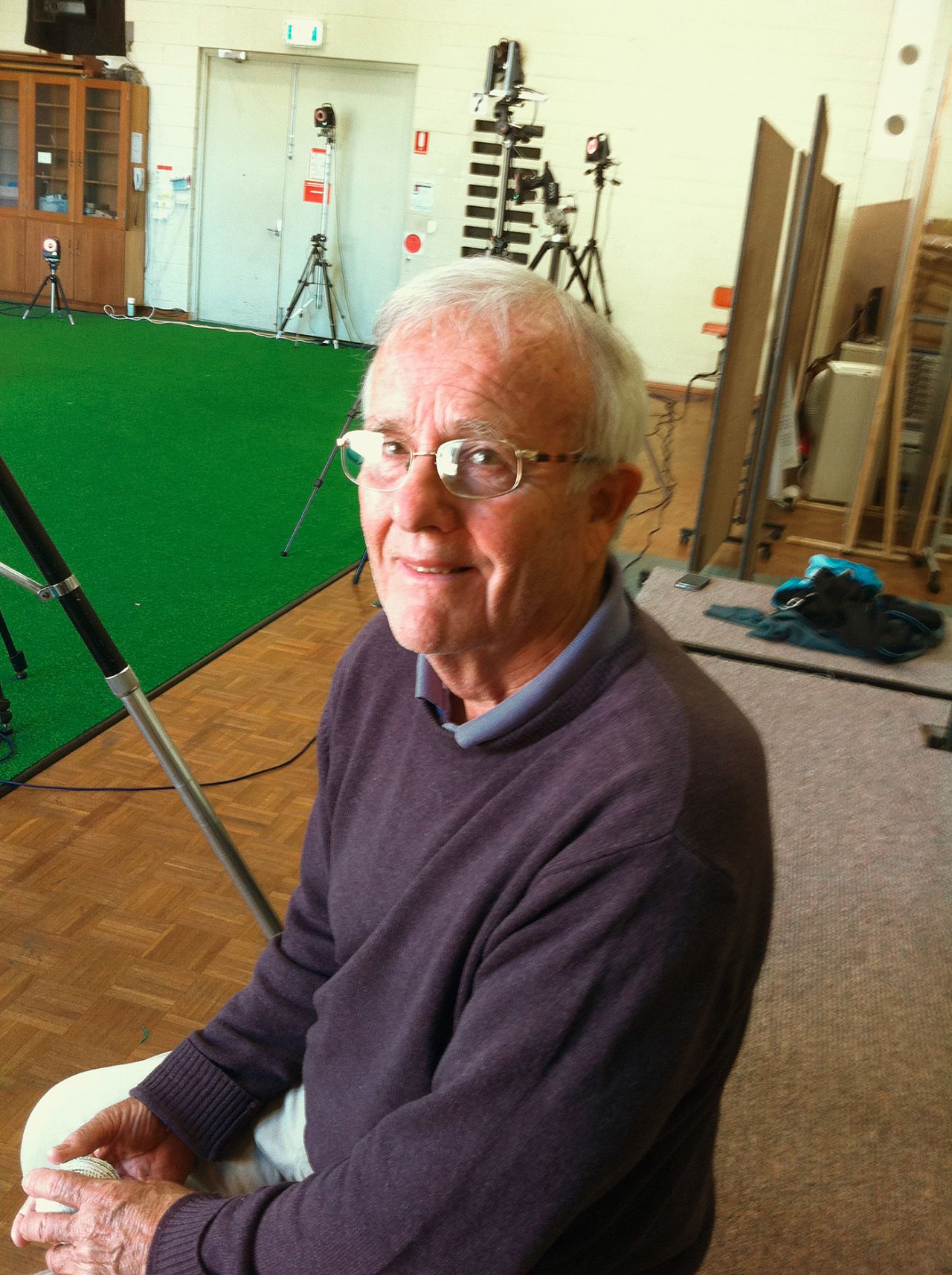 Biomechanist Daryl Foster at the University of Western Australia, 2014
