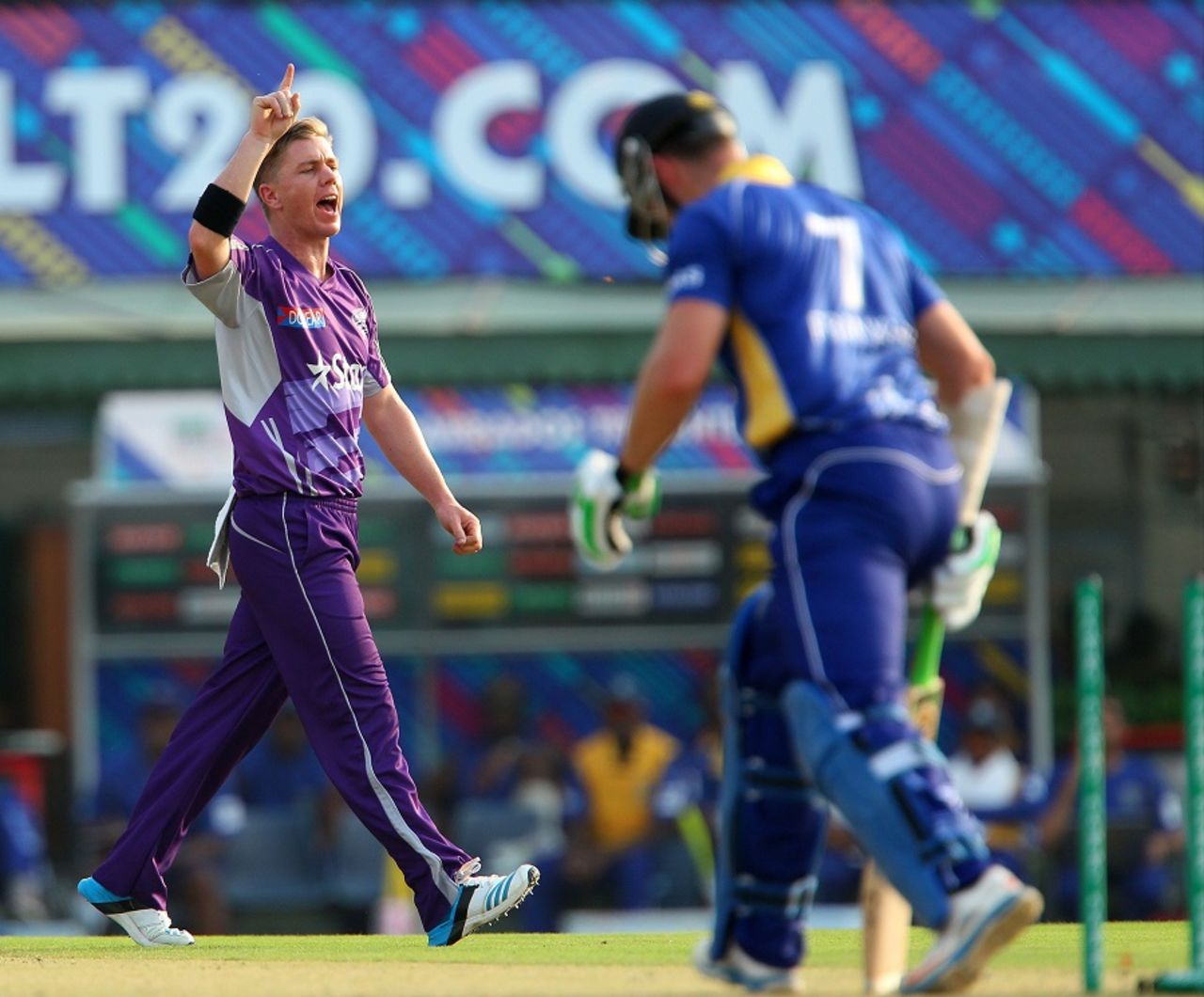 Xavier Doherty picked up four wickets, Barbados Tridents v Hobart Hurricanes, Champions League T20, Mohali, September 28, 2014