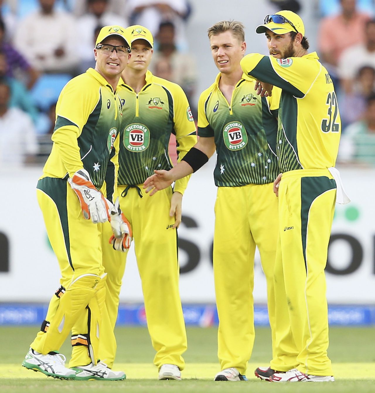 Xavier Doherty provided the first breakthrough for Australia, Pakistan v Australia, 2nd ODI, Dubai, October 10, 2014
