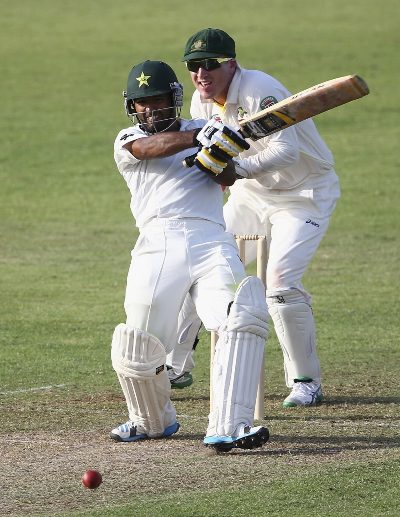 Asad Shafiq struck a breezy century, Pakistan A v Australians, 1st day, Sharjah, October 15, 2014