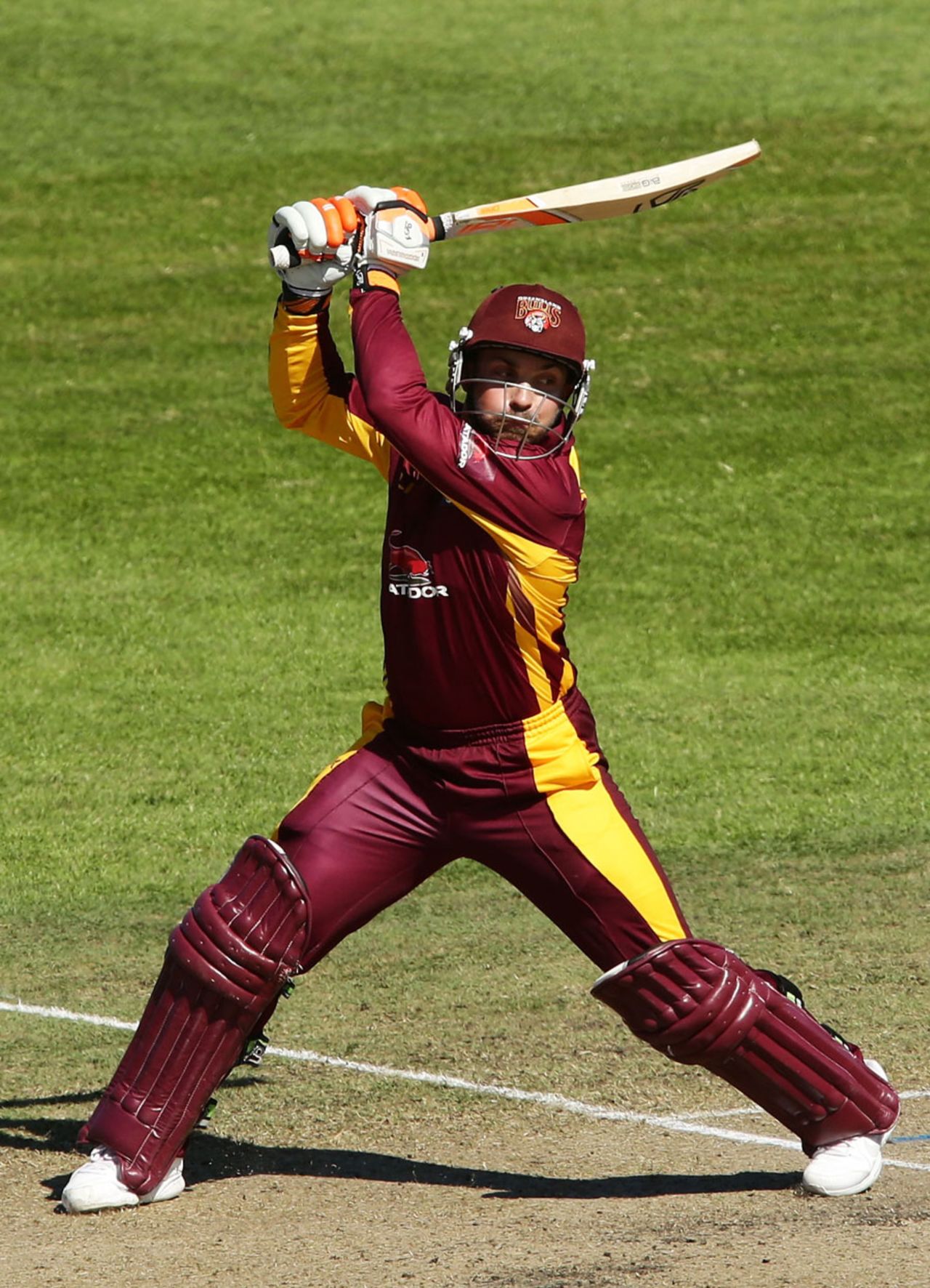 Chris Hartley scored 142 off 120, Queensland v Tasmania, Matador BBQs One-Day Cup, Sydney, October 18, 2014