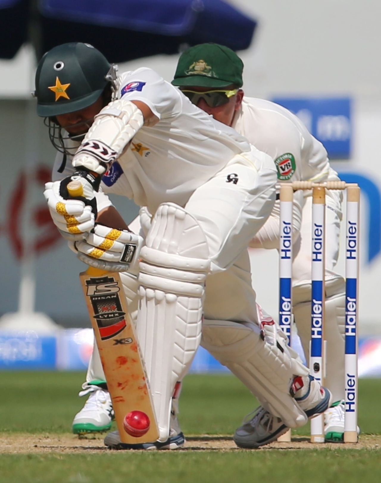 Azhar Ali was cautious in his innings, Pakistan v Australia, 1st Test, Dubai, 1st day, October 22, 2014
