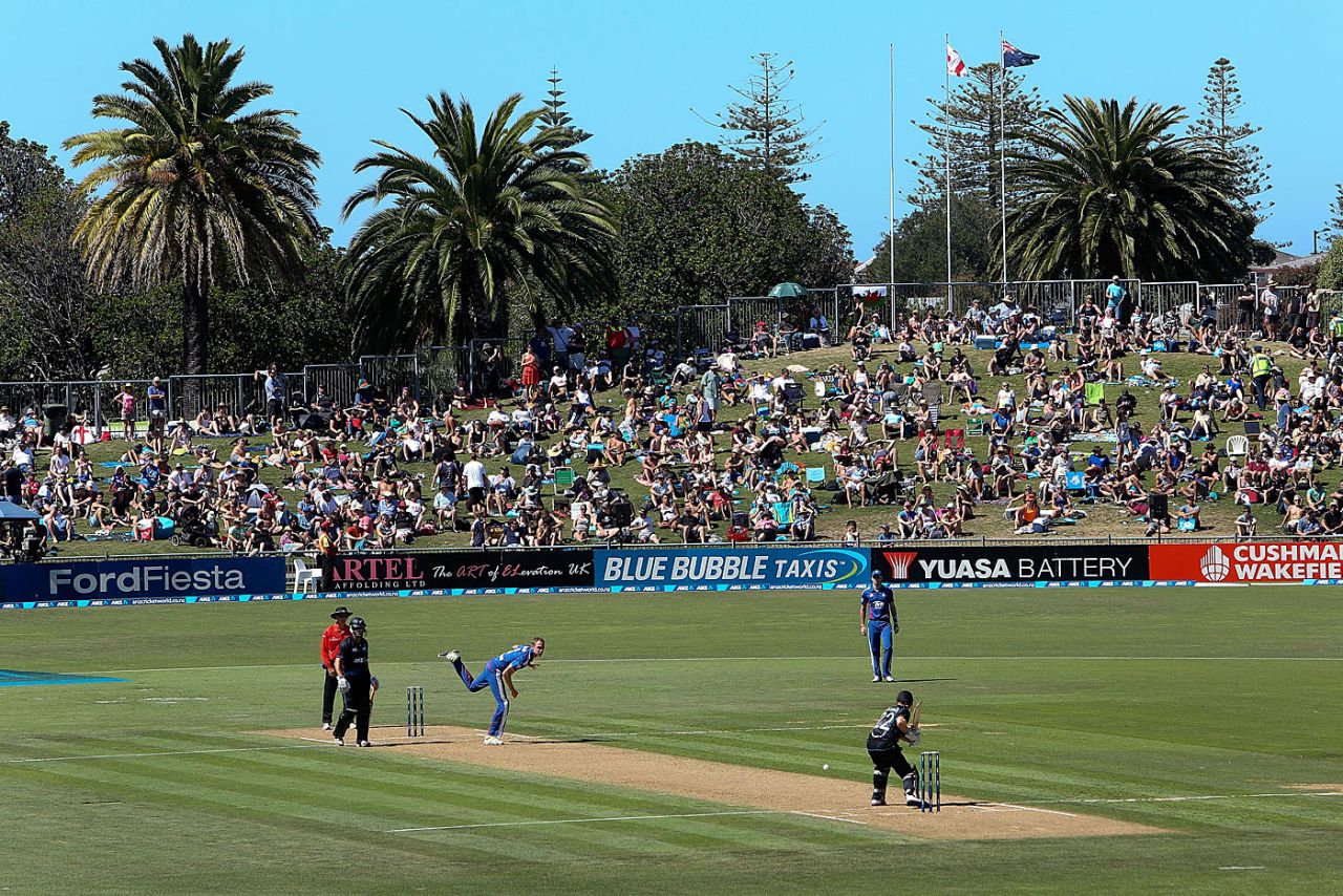Overview of McLean Park, Napier, February 20, 2013