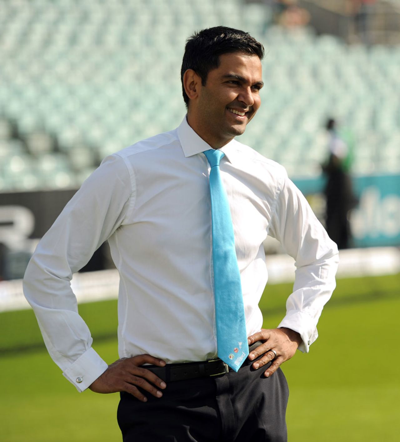 Cricket Foundation chief executive Wasim Khan, England v Australia, 5th Investec Test, The Oval, August 23, 2013