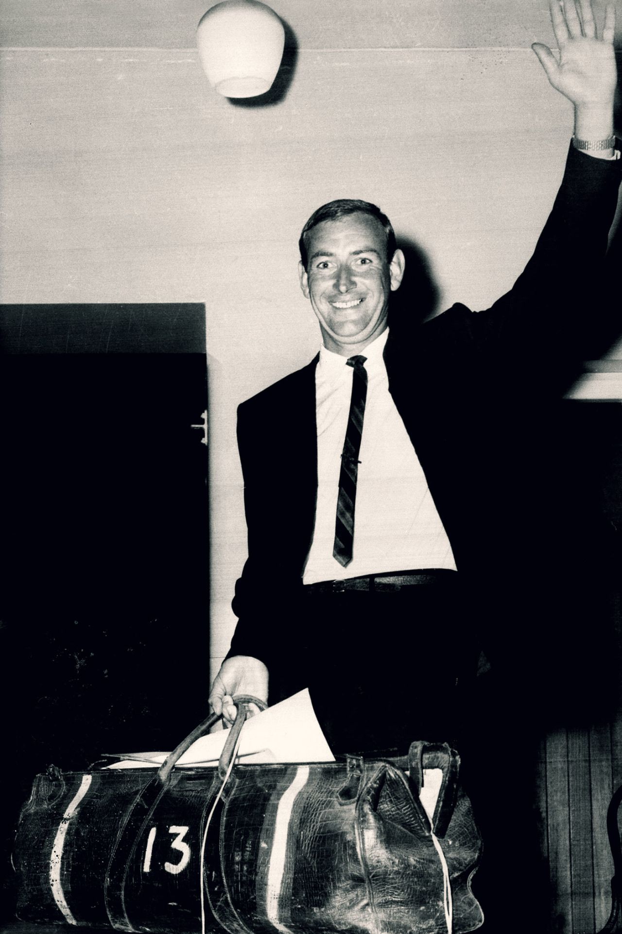 Ian Meckiff after he was named in the squad for the first Test against South Africa, Melbourne, December 6, 1963
