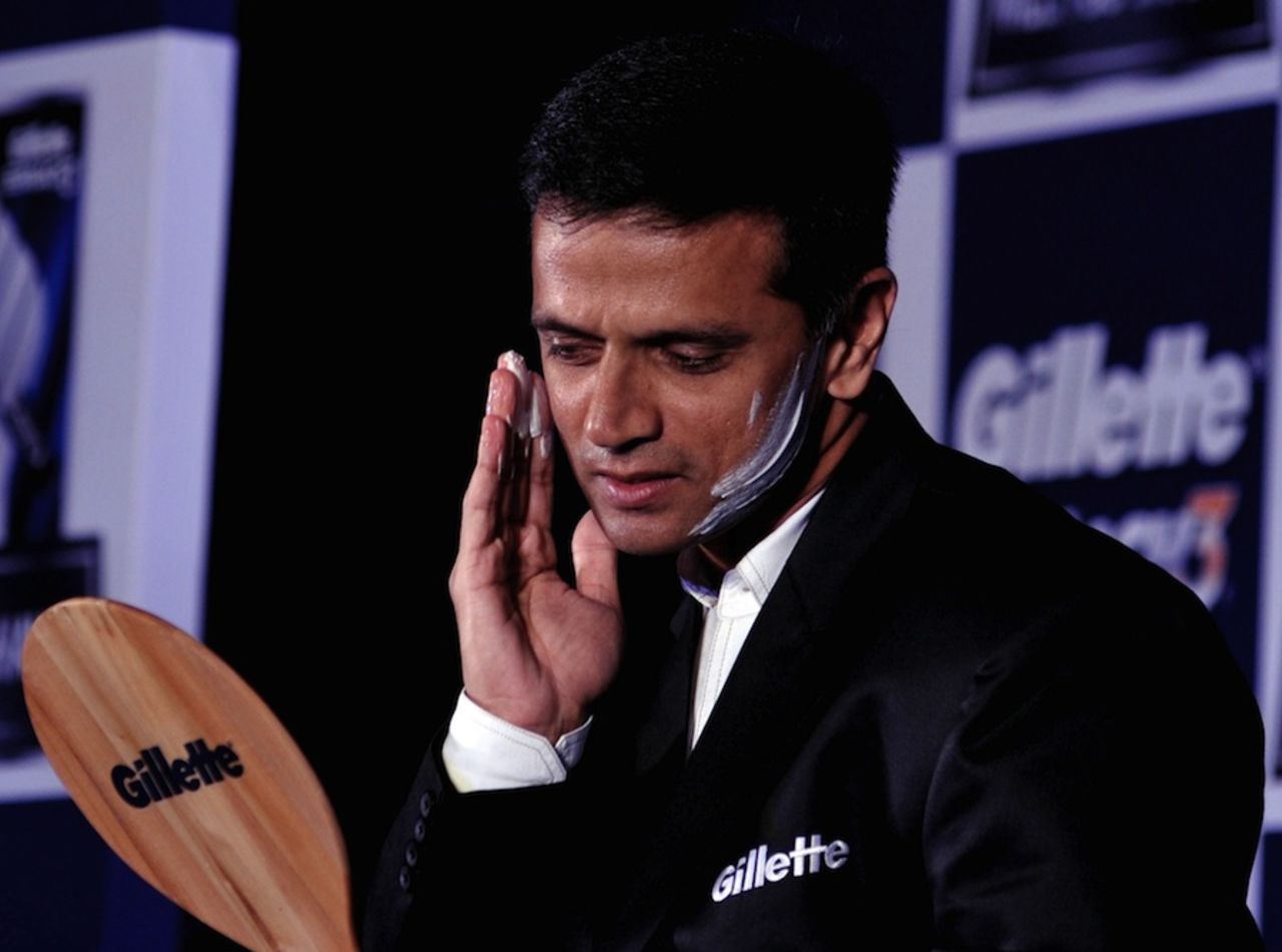 Rahul Dravid at a promotional event in Mumbai, November 4, 2014