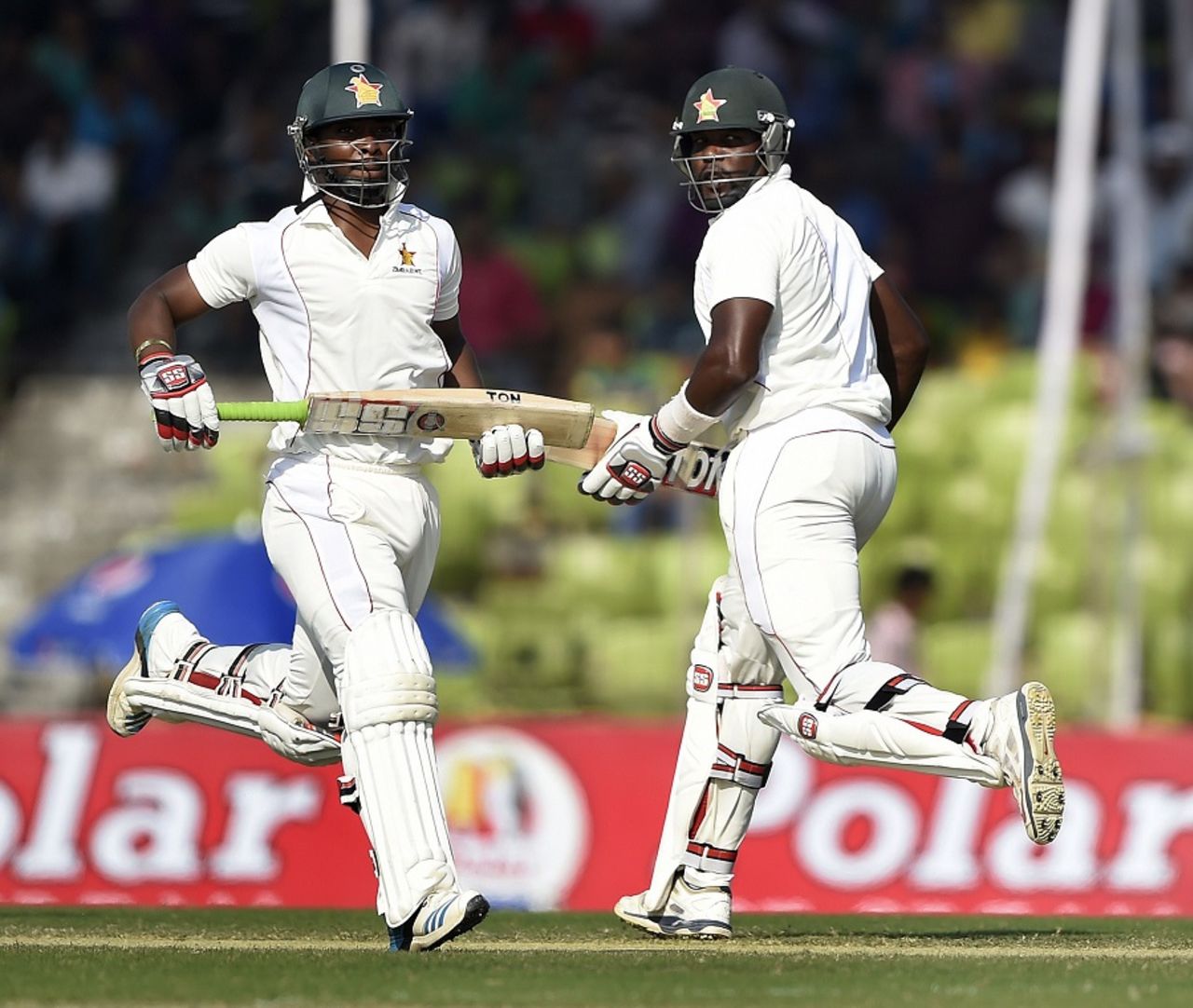 Regis Chakabva and Hamilton Masakadza recorded a century partnership, Bangladesh v Zimbabwe, 2nd Test, Khulna, 3rd day, November 5, 2014