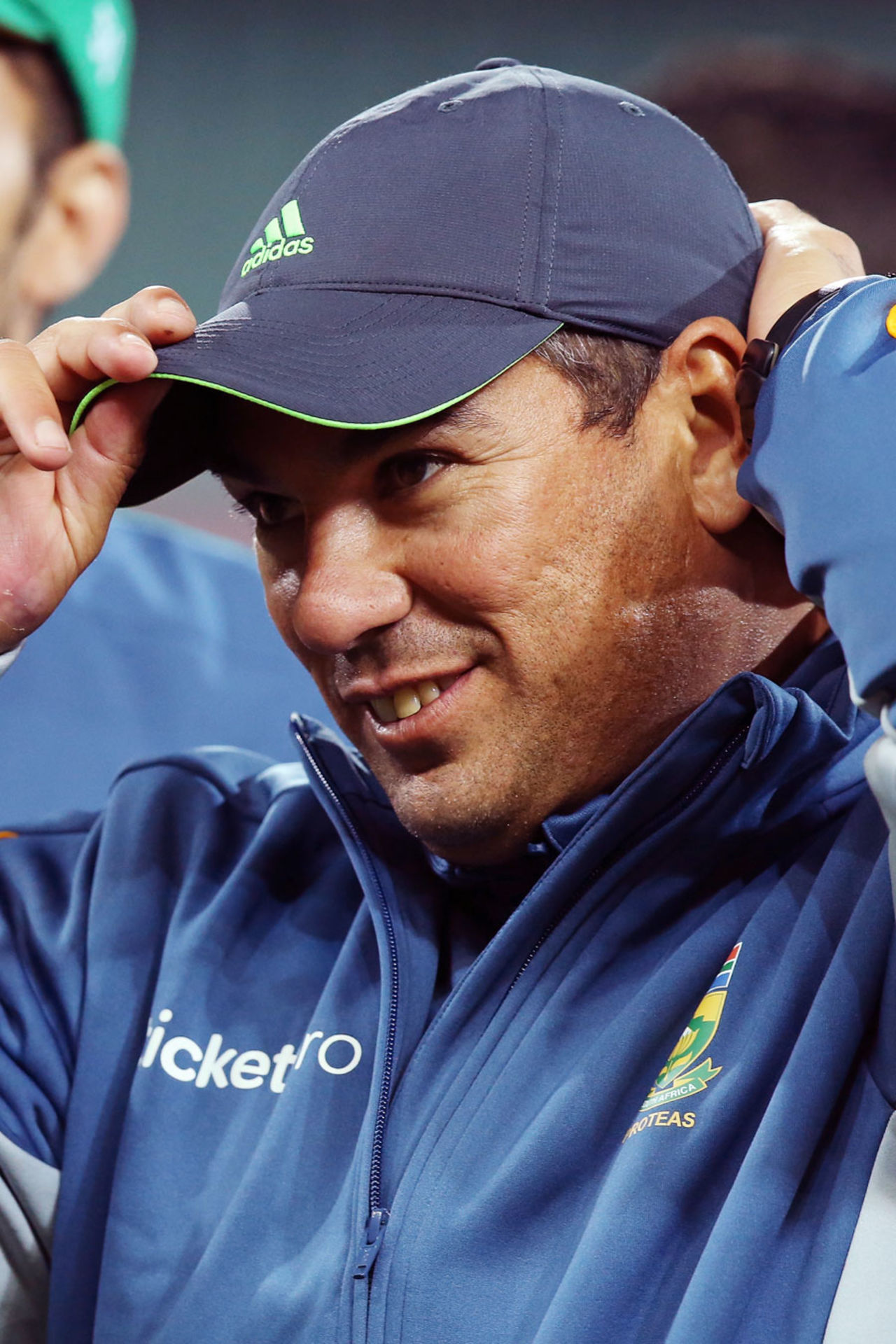 South Africa coach Russell Domingo after the match, Australia v South Africa, 1st Twenty20, Adelaide, November 5, 2014