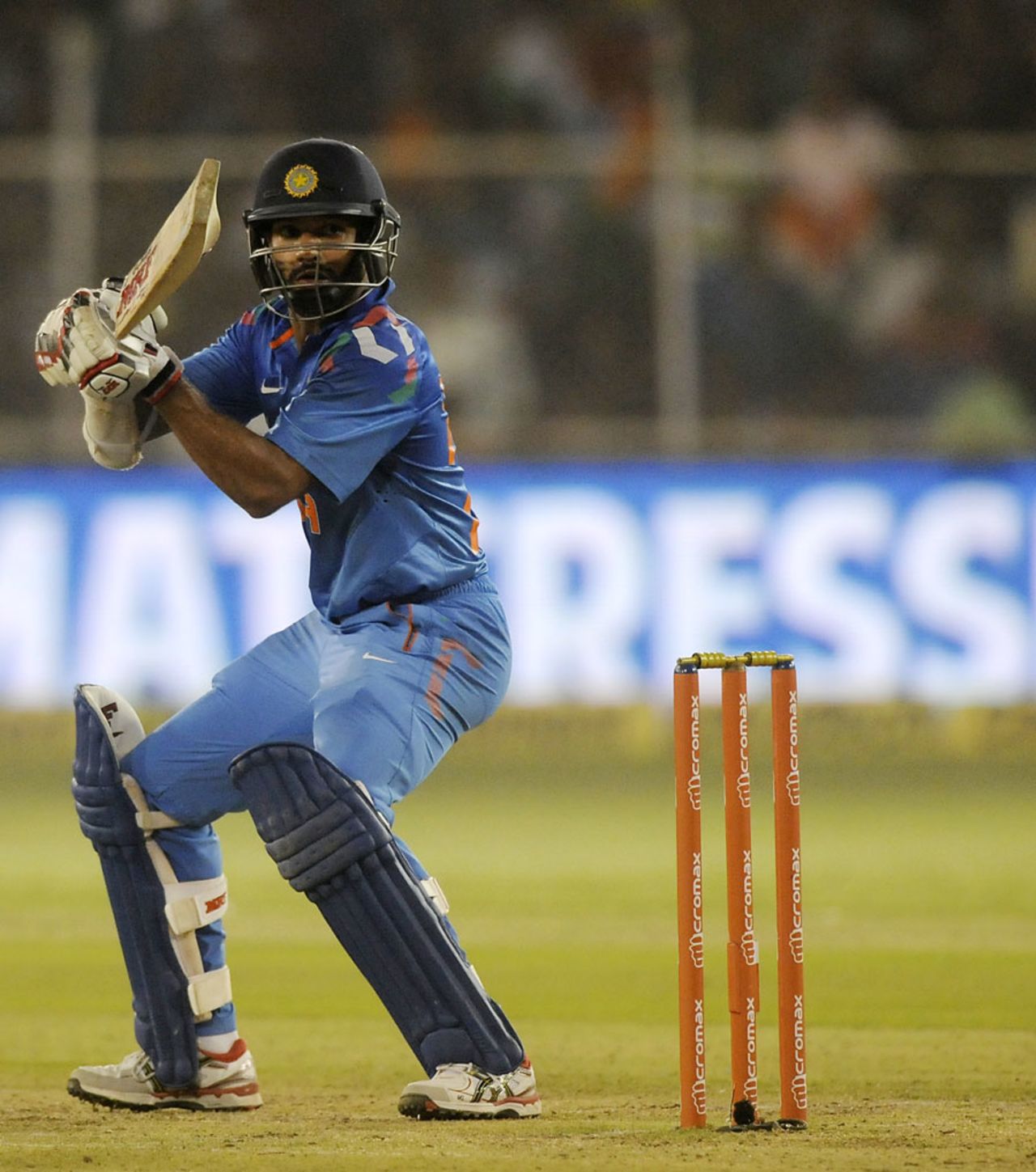 Shikhar Dhawan stroked seven fours and a six, India v Sri Lanka, 2nd ODI, Ahmedabad, November 6, 2014