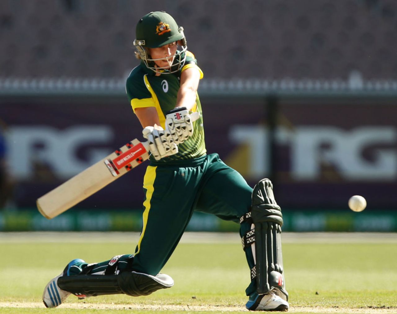 Australia captain Meg Lanning made 51 off 35, Australia v West Indies, 3rd women's T20, Melbourne, November 7, 2014