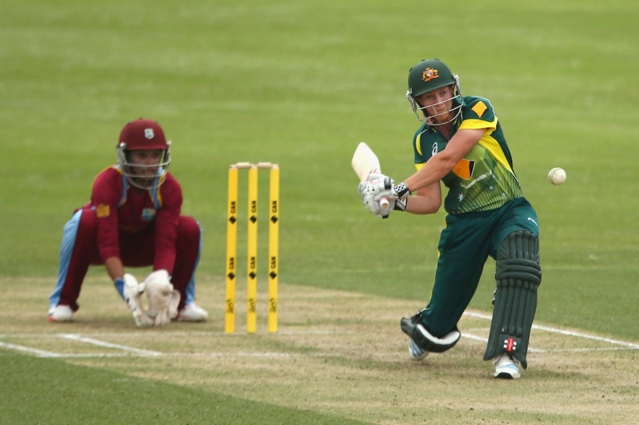 Meg Lanning top-scored with 95, Australia v West Indies, ICC Women's Championship, Sydney, November 11, 2014