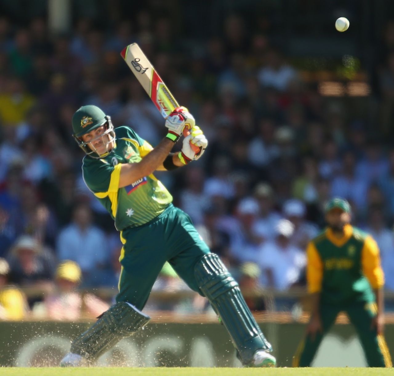 Glenn Maxwell scored 29 off 19 balls, Australia v South Africa, 1st ODI, Perth, November 14, 2014