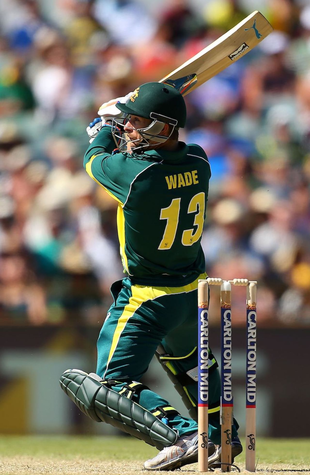 Matthew Wade made 35 off 40 balls, Australia v South Africa, 1st ODI, Perth, November 14, 2014