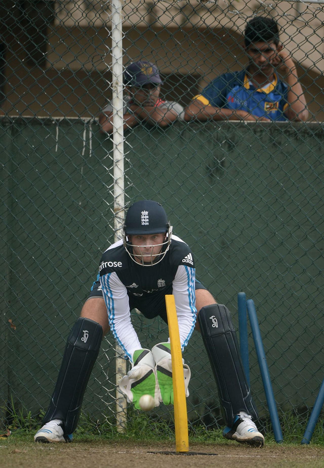 Jos Buttler has some eyes on him, SSC, Colombo, November 19, 2014