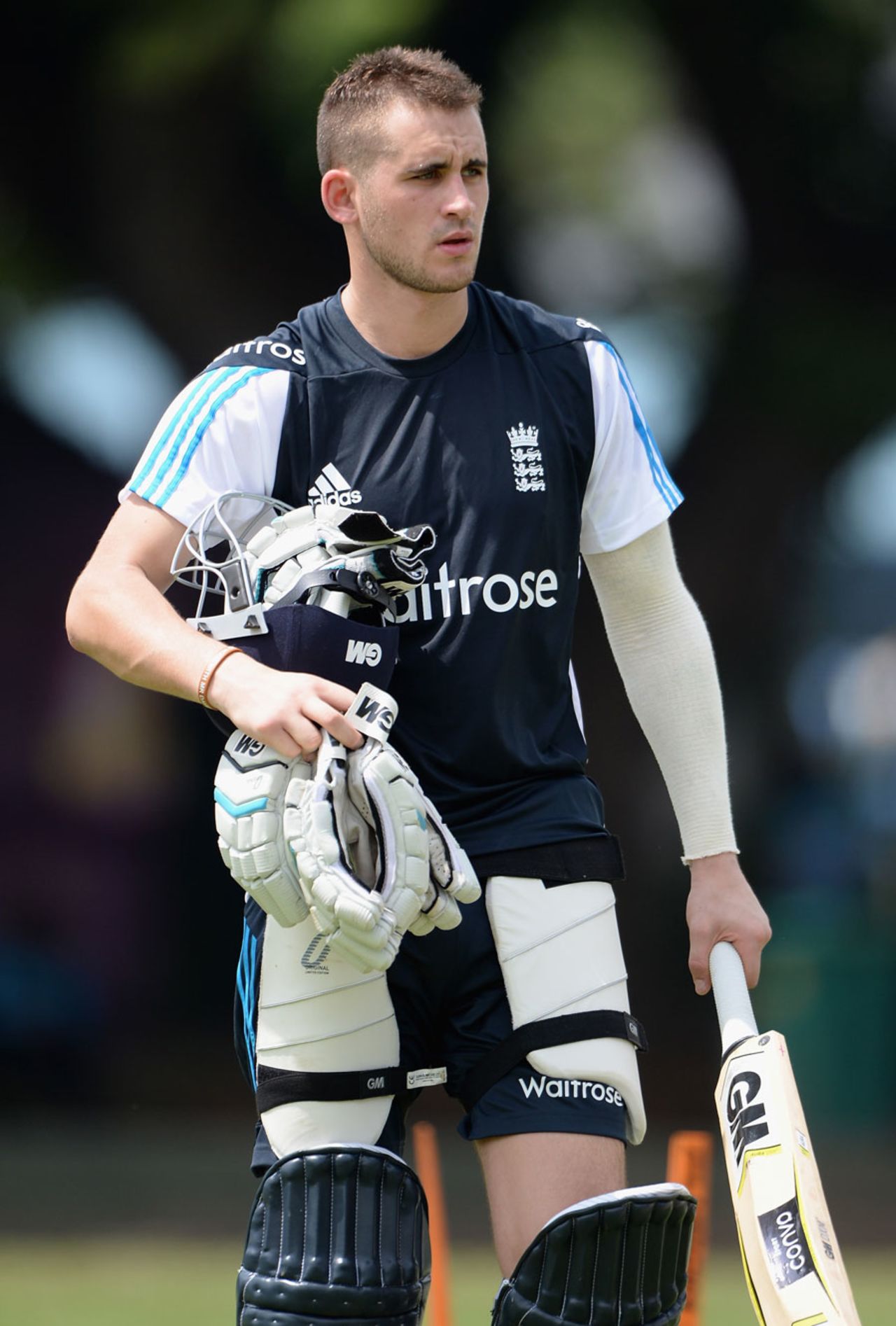 Alex Hales is to be left out of England's first warm-up match, Colombo, November 20, 2014