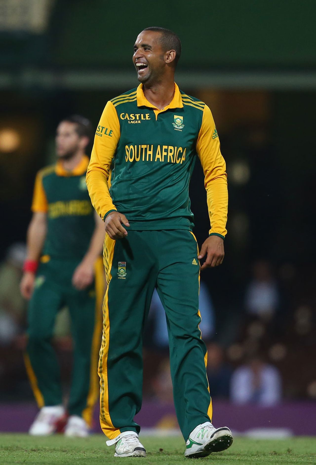 Robin Peterson picked up four wickets, Australia v South Africa, 5th ODI, Sydney, November 23, 2014