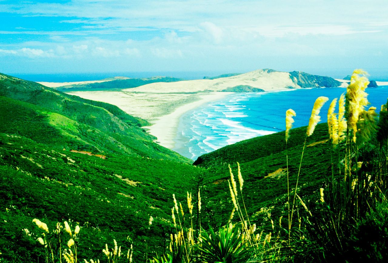 Cape Maria van Diemen, the western-most point of North Island in New Zealand, May 5, 2014