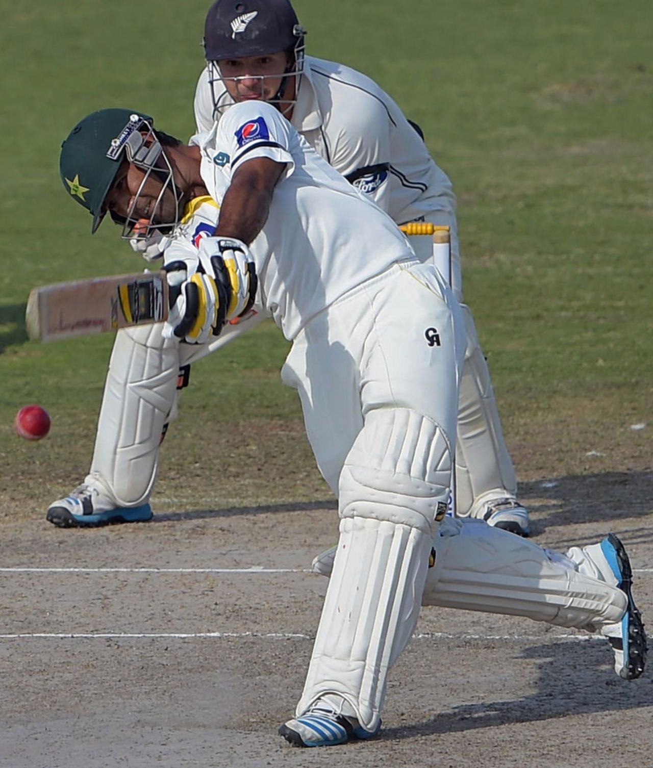 Asad Shafiq goes on the attack, Pakistan v New Zealand, 3rd Test, Sharjah, 4th day, November 30, 2014