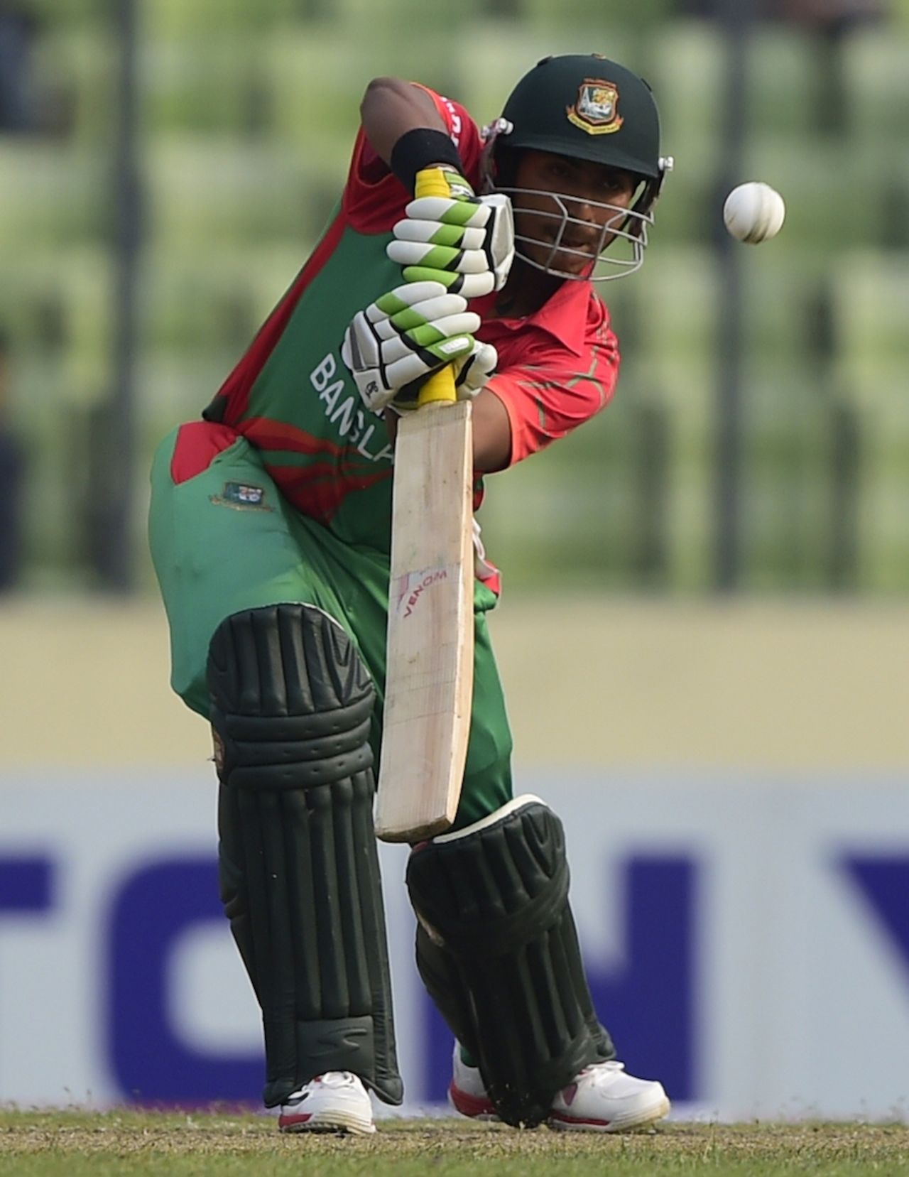 Soumya Sarkar made 20 on debut, Bangladesh v Zimbabwe, 5th ODI, Mirpur, December 1, 2014