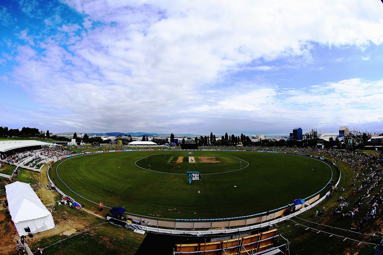 An overview of Bay Oval in Mount Maunganui, Mount Maunganui, October 21, 2014