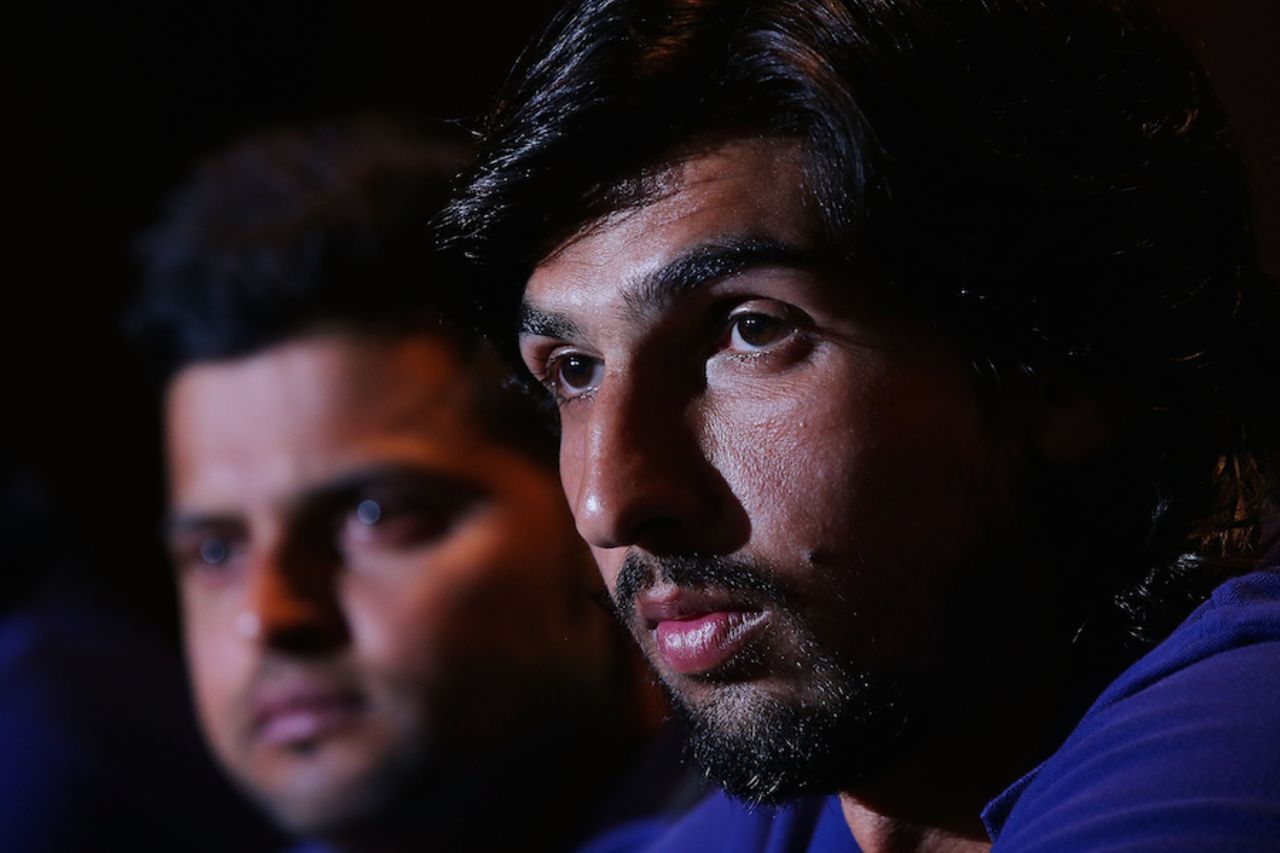 Ishant Sharma speaks at a press conference, Adelaide, December 6, 2014