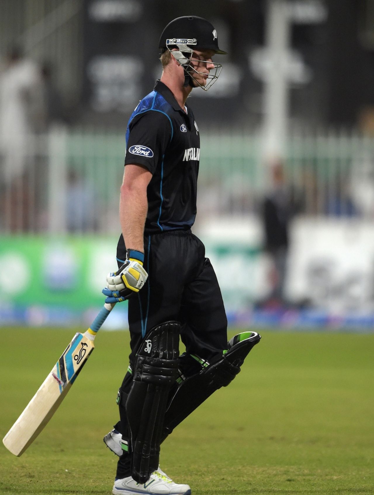 James Neesham survived only four deliveries, Pakistan v New Zealand, 3rd ODI, Sharjah, December 14, 2014