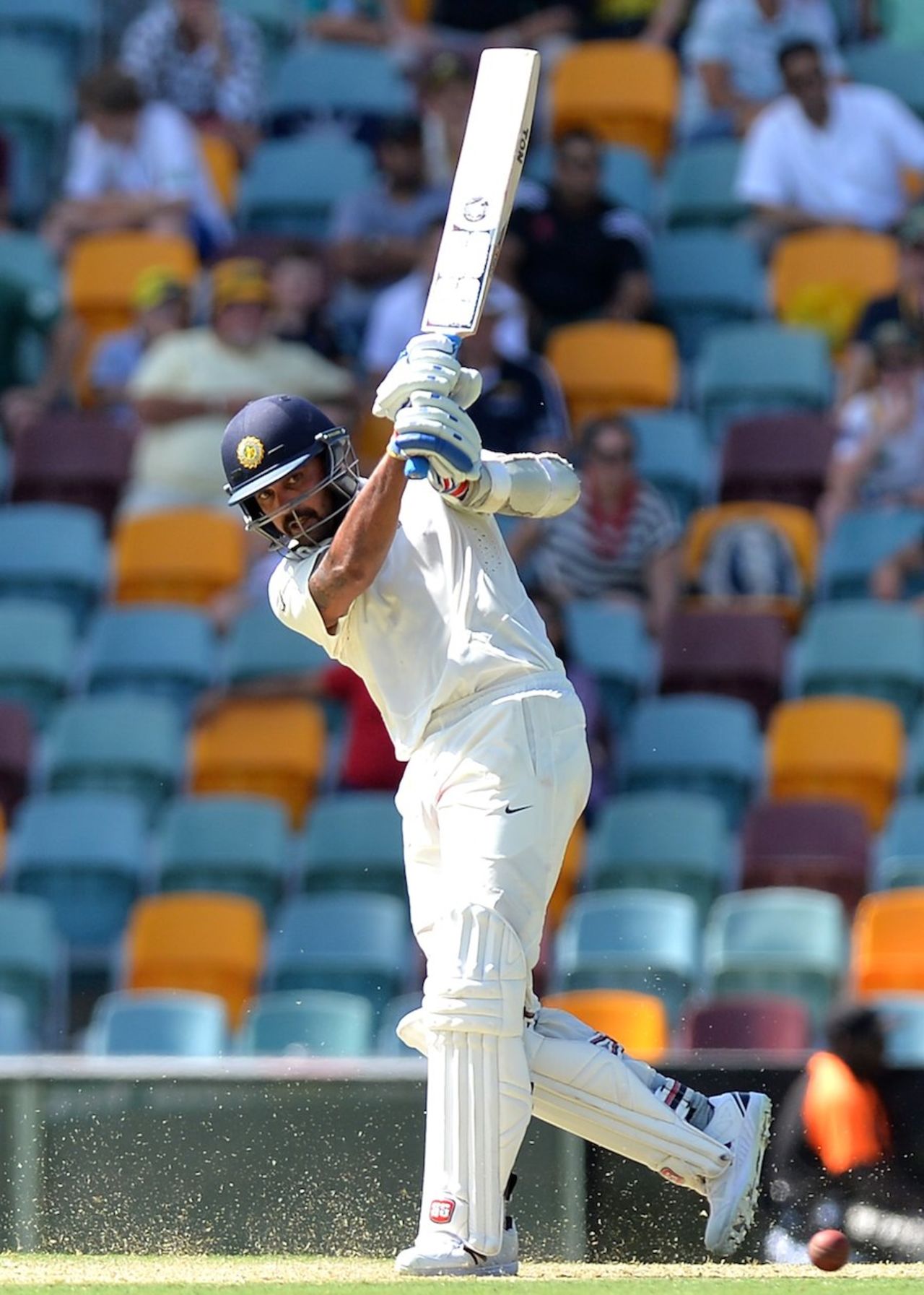 M Vijay scored his third successive half-century, Australia v India, 2nd Test, Brisbane, 1st day, December 17, 2014