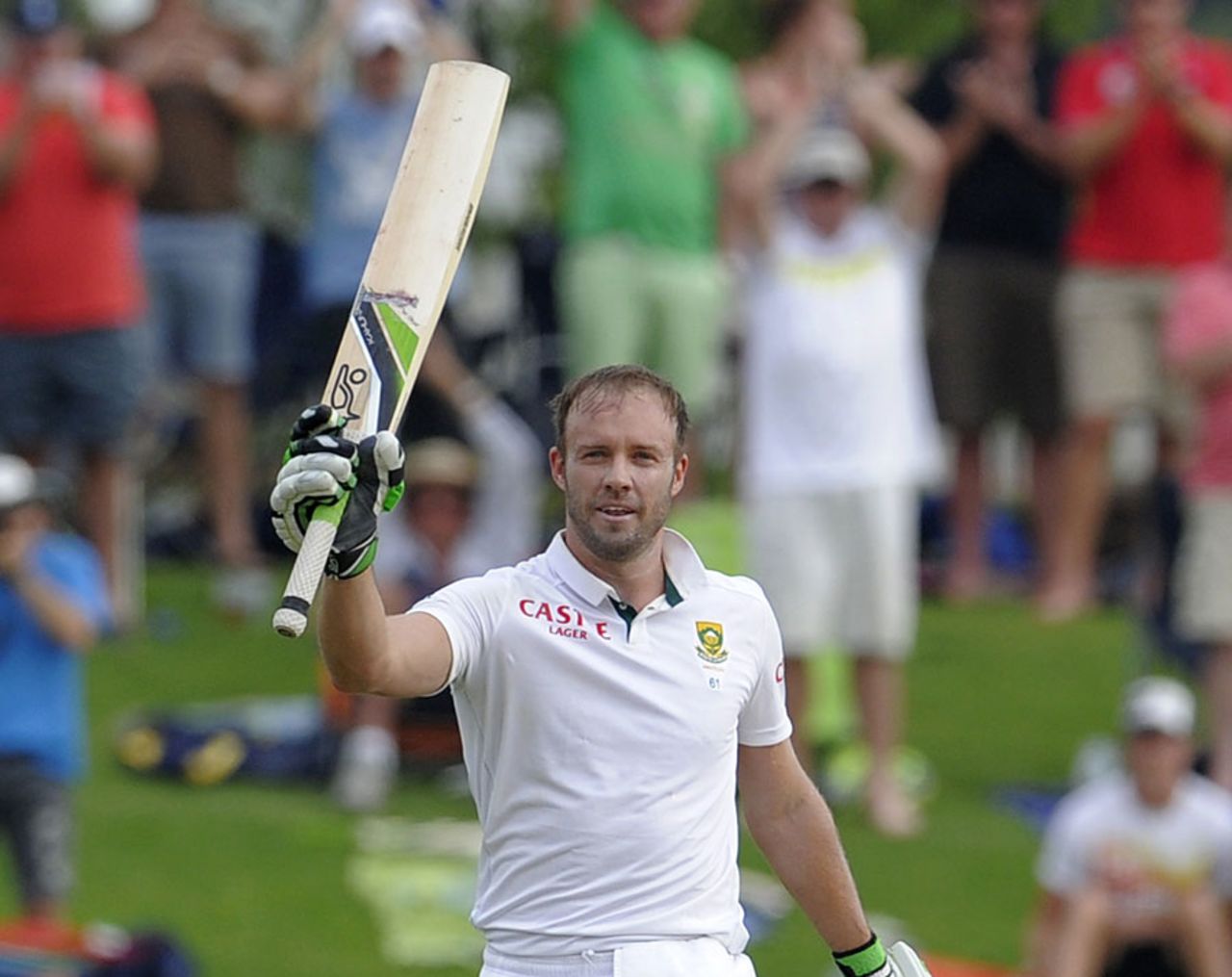 AB de Villiers reached hundred No. 20, South Africa v West Indies, 1st Test, Centurion, 1st day, December 17, 2014
