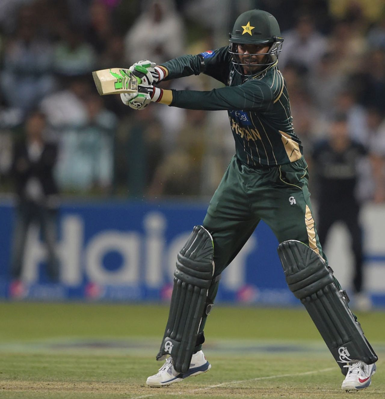 Haris Sohail top-scored with 65, Pakistan v New Zealand, 5th ODI, Abu Dhabi, December 19, 2014