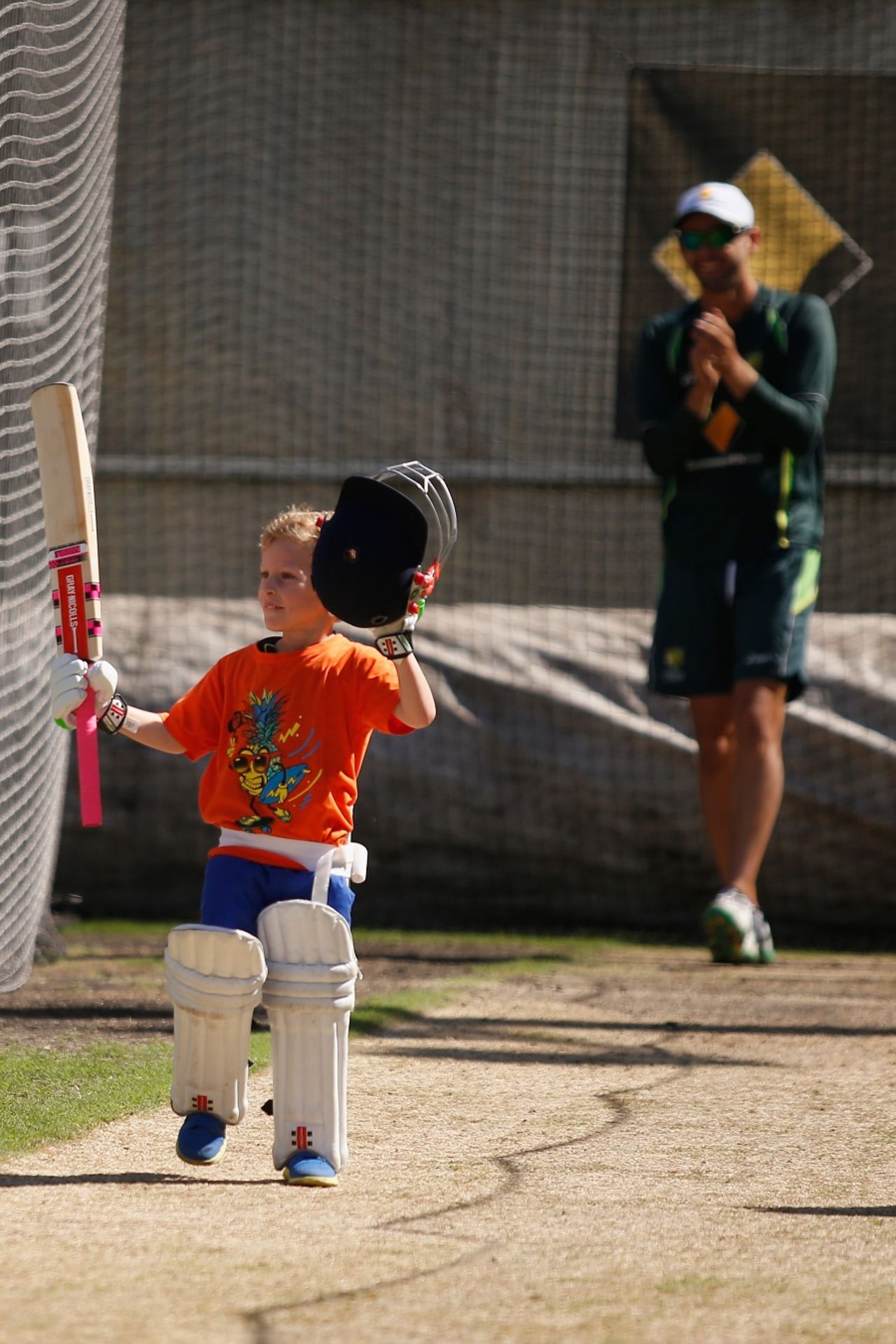 Brad Haddin's son Zac staked his claim for selection in the nets, Australia v India, 3rd Test, Melbourne, December 25, 2014