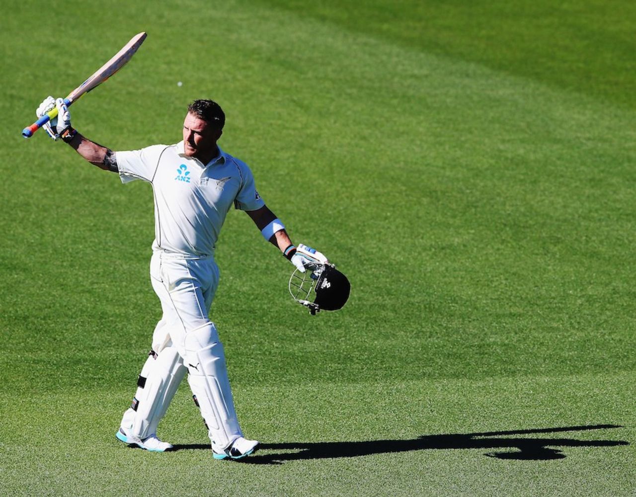 Brendon McCullum made 195 off 134 balls, New Zealand v Sri Lanka, 1st Test, Christchurch, 1st day, December 26, 2014