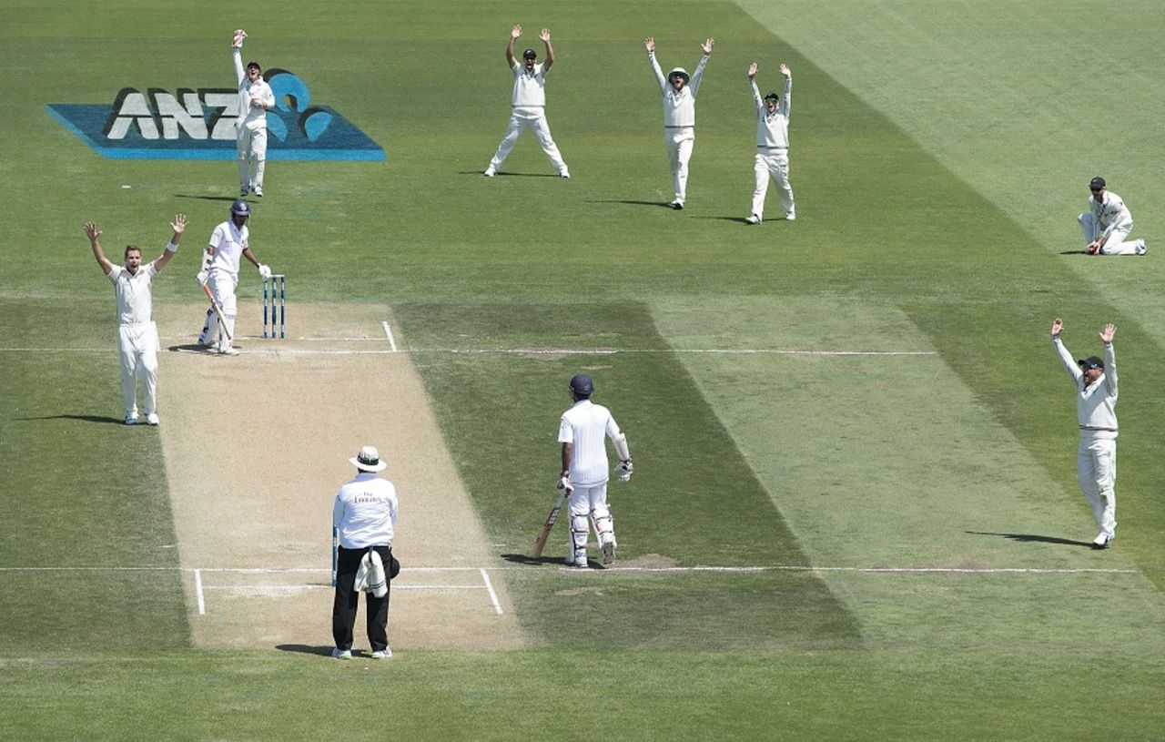 New Zealand were frustrated by the third-wicket partnership, New Zealand v Sri Lanka, 1st Test, Christchurch, 3rd day, December 28, 2014