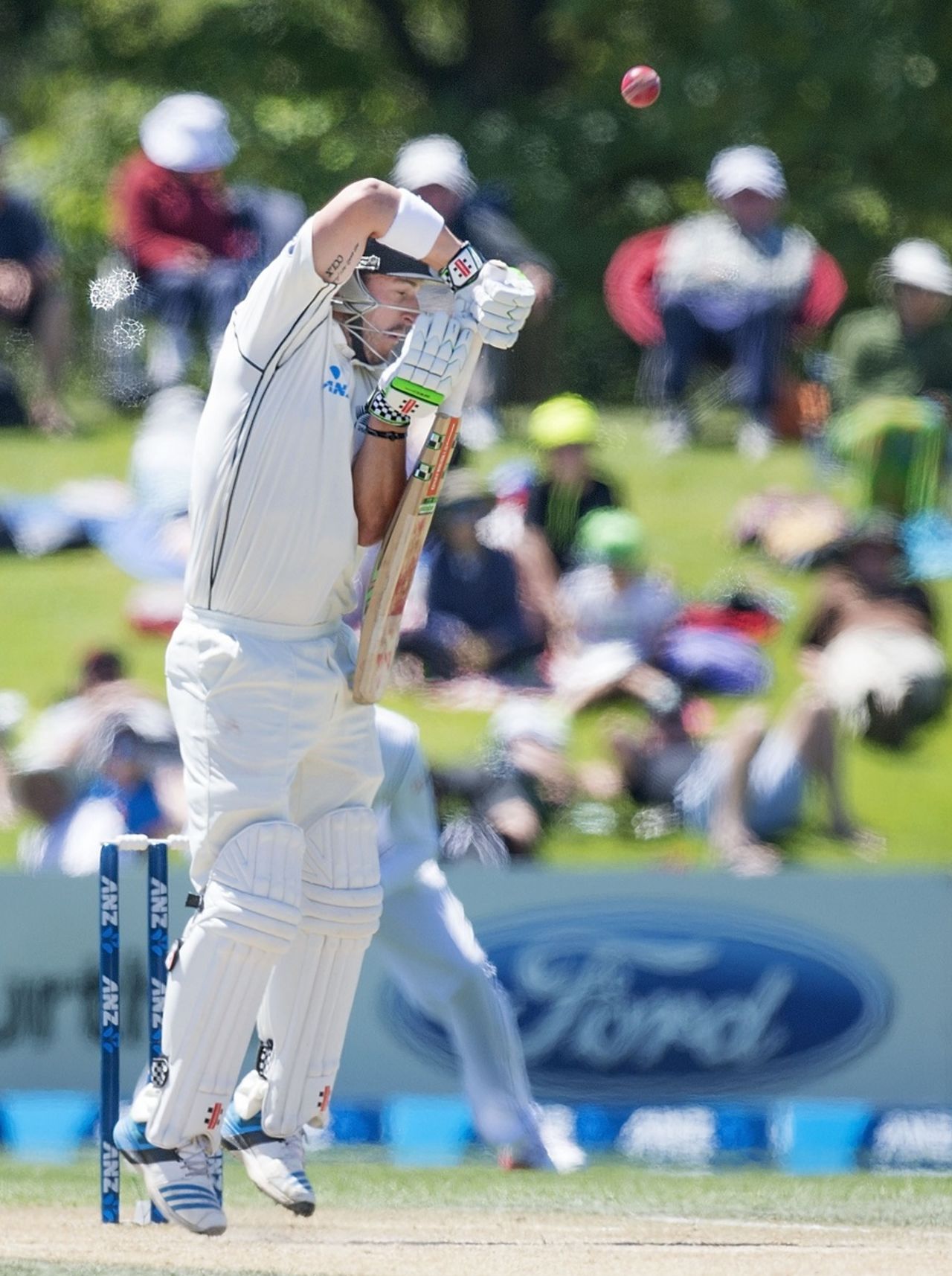 Hamish Rutherford was bounced out by Shaminda Eranga, New Zealand v Sri Lanka, 1st Test, Christchurch, 4th day, December 29, 2014