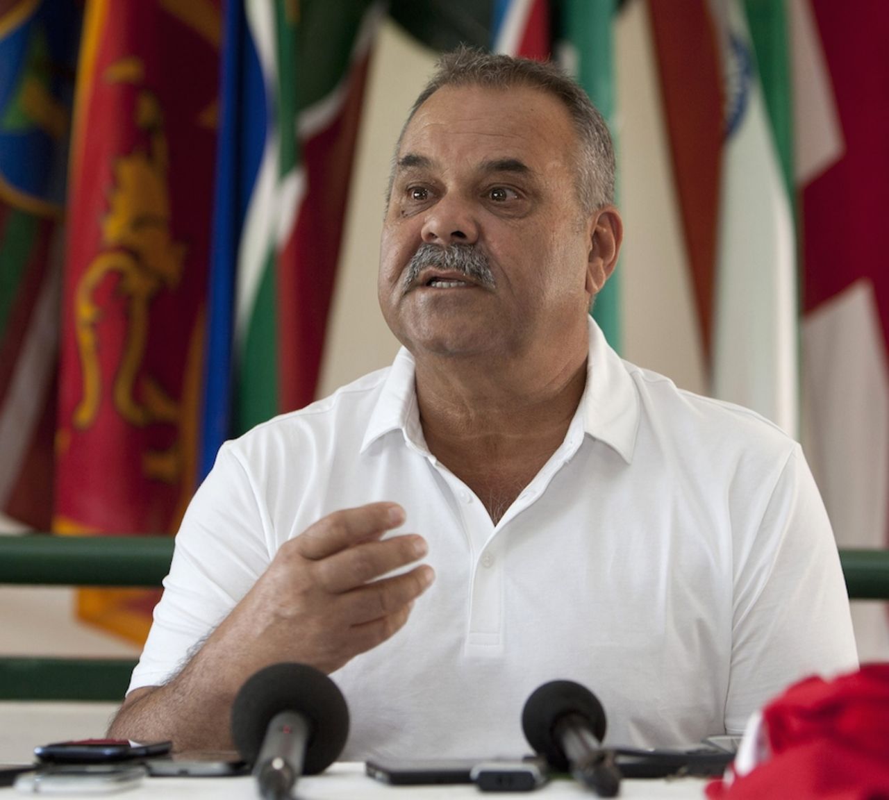 Dav Whatmore speaks after being named Zimbabwe coach, Harare, December 30, 2014