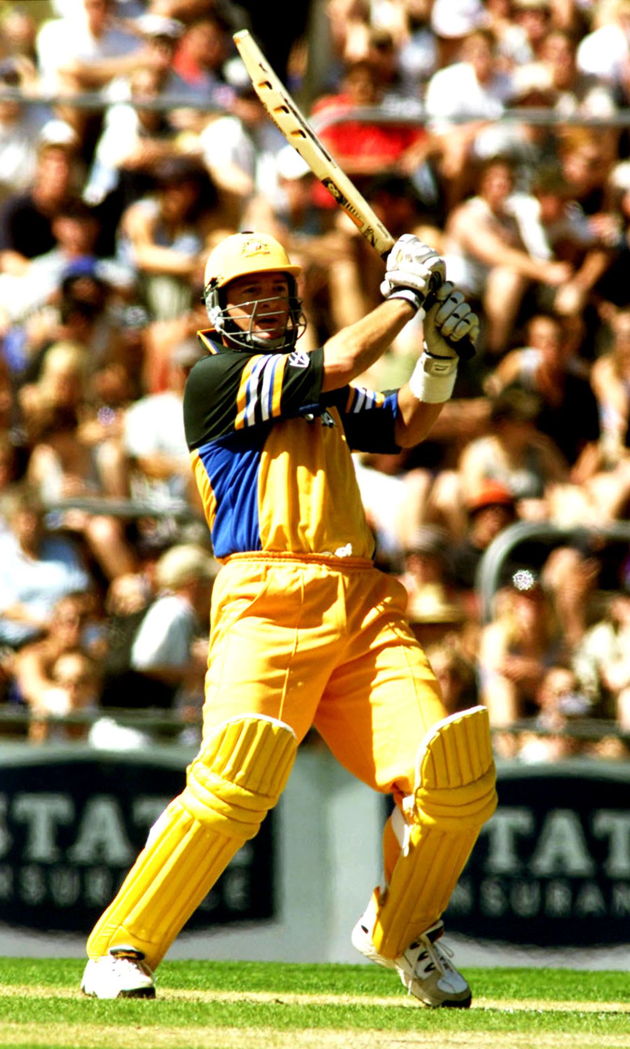 Mark Waugh hit 75, New Zealand v Australia, 3rd ODI, Dunedin, February 23, 2000