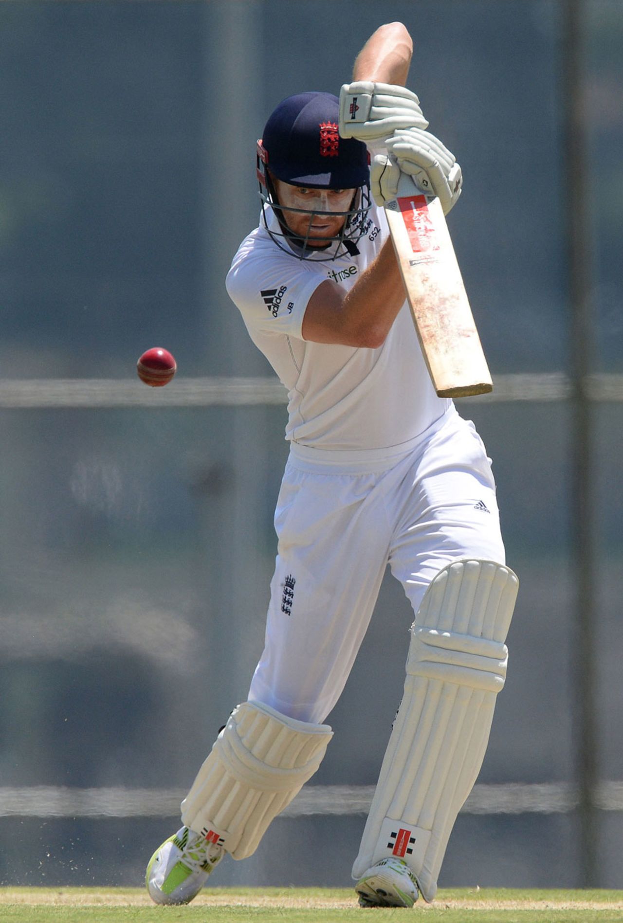 Jonny Bairstow took his score to 62 before retiring, Gauteng Invitational XI v England Lions, Tour match, Soweto, 2nd day, January 6, 2015