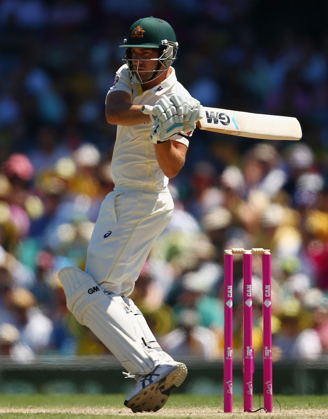Joe Burns made his maiden half-century, Australia v India, 4th Test, Sydney, 2nd day, January 7, 2015