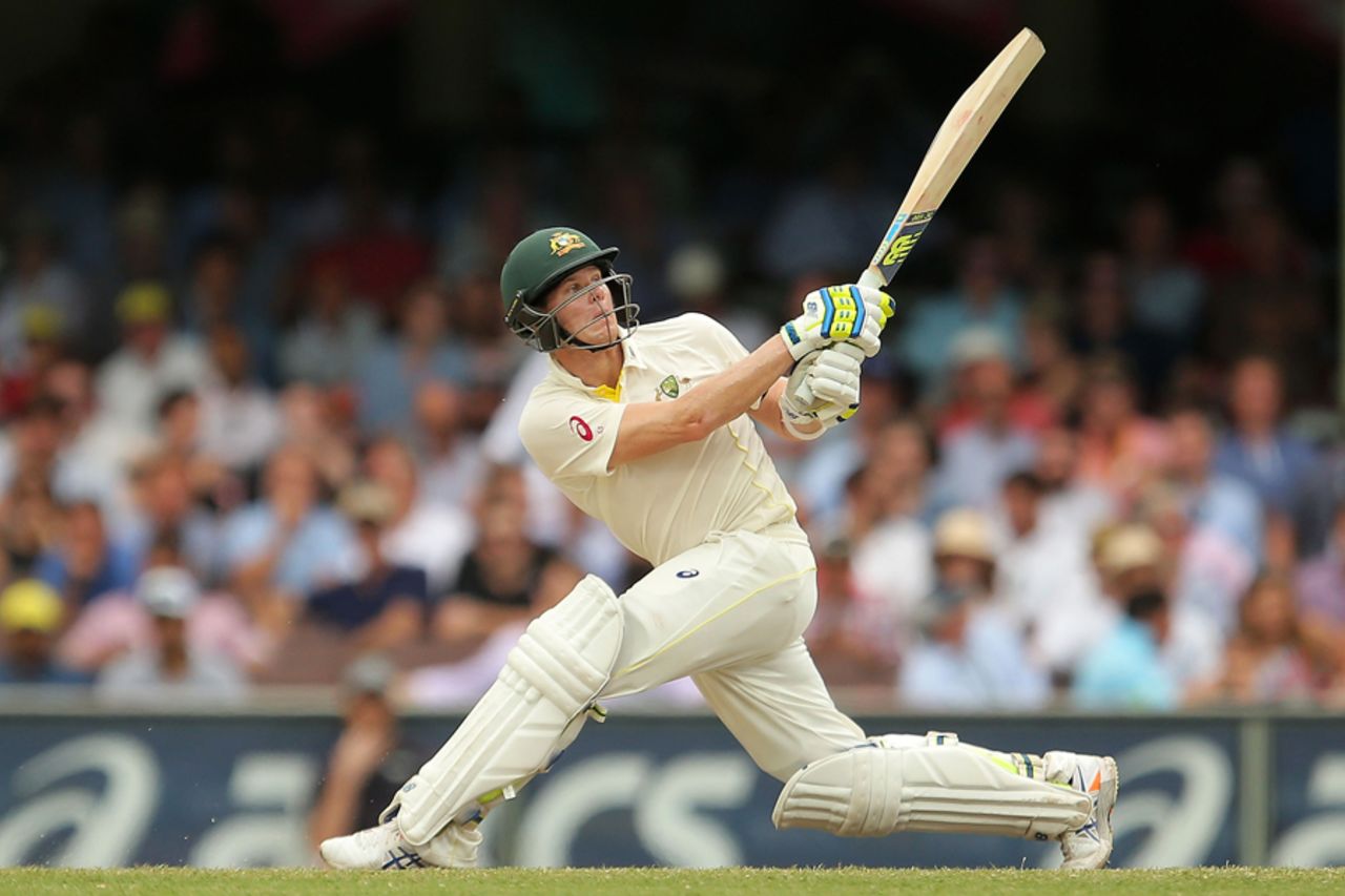 Steven Smith finished with 769 runs in the four-Test series, Australia v India, 4th Test, Sydney, 4th day, January 9, 2015