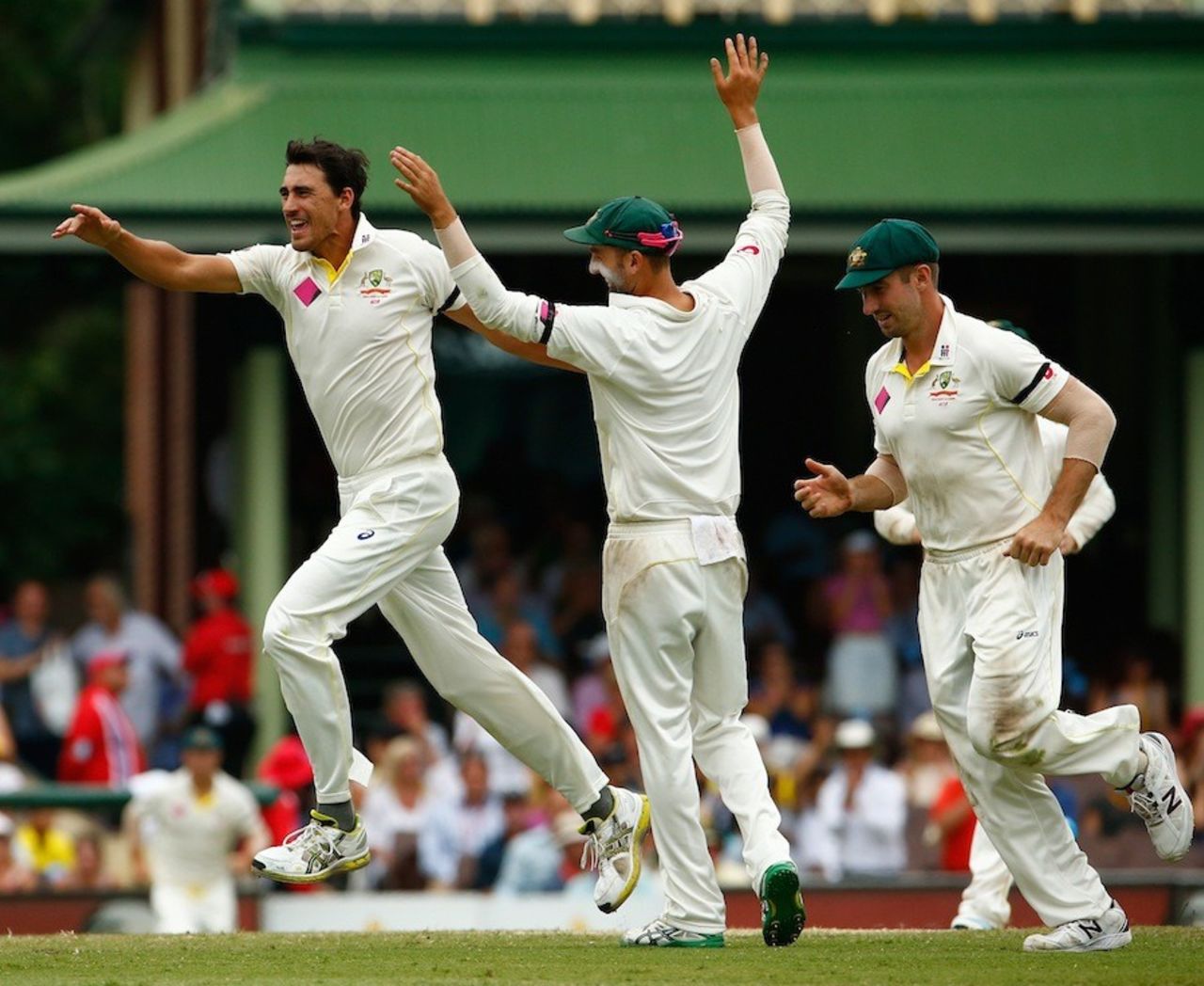 Mitchell Starc dismissed Virat Kohli and Suresh Raina, Australia v India, 4th Test, Sydney, 5th day, January 10, 2015