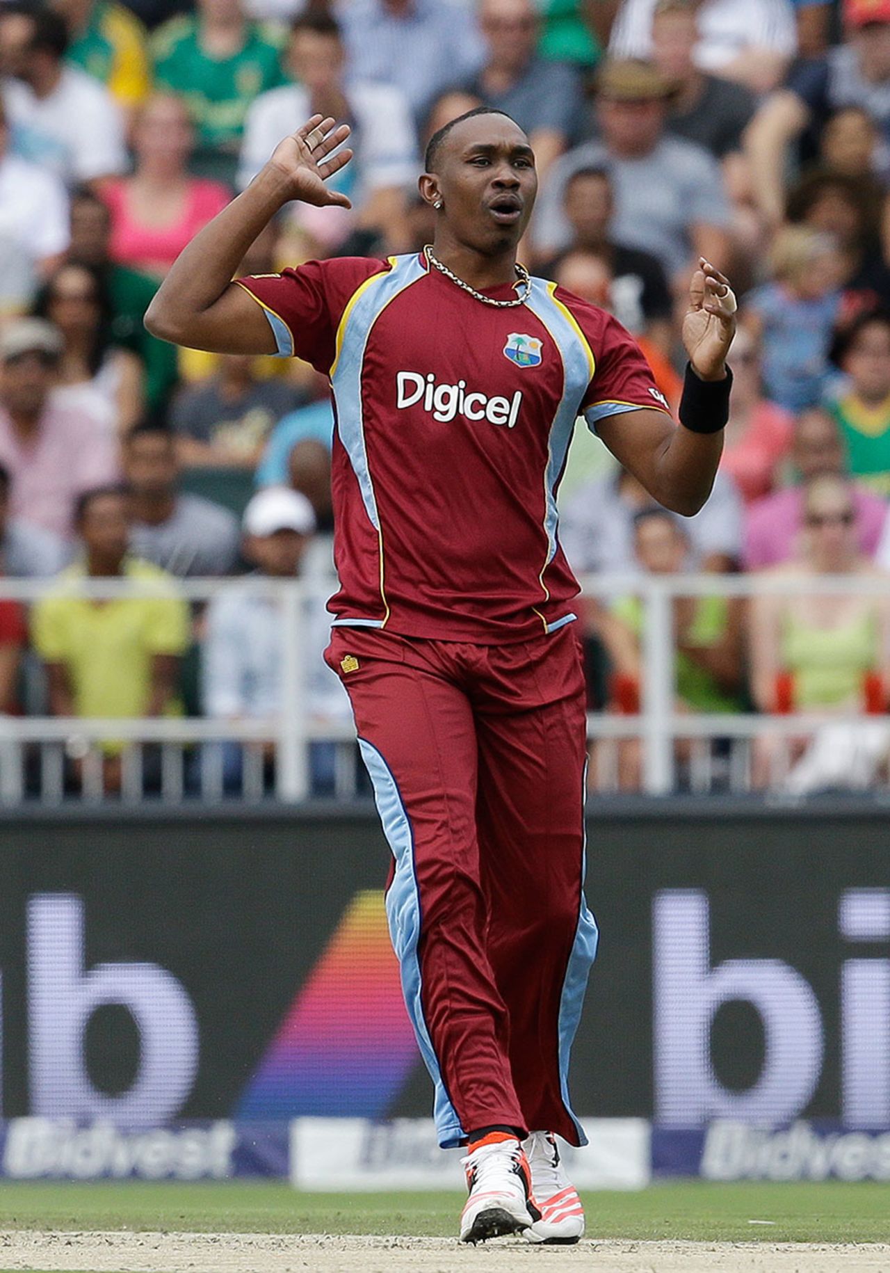 It was a difficult day for the West Indies bowlers, South Africa v West Indies, 2nd T20, Johannesburg, January 11, 2015