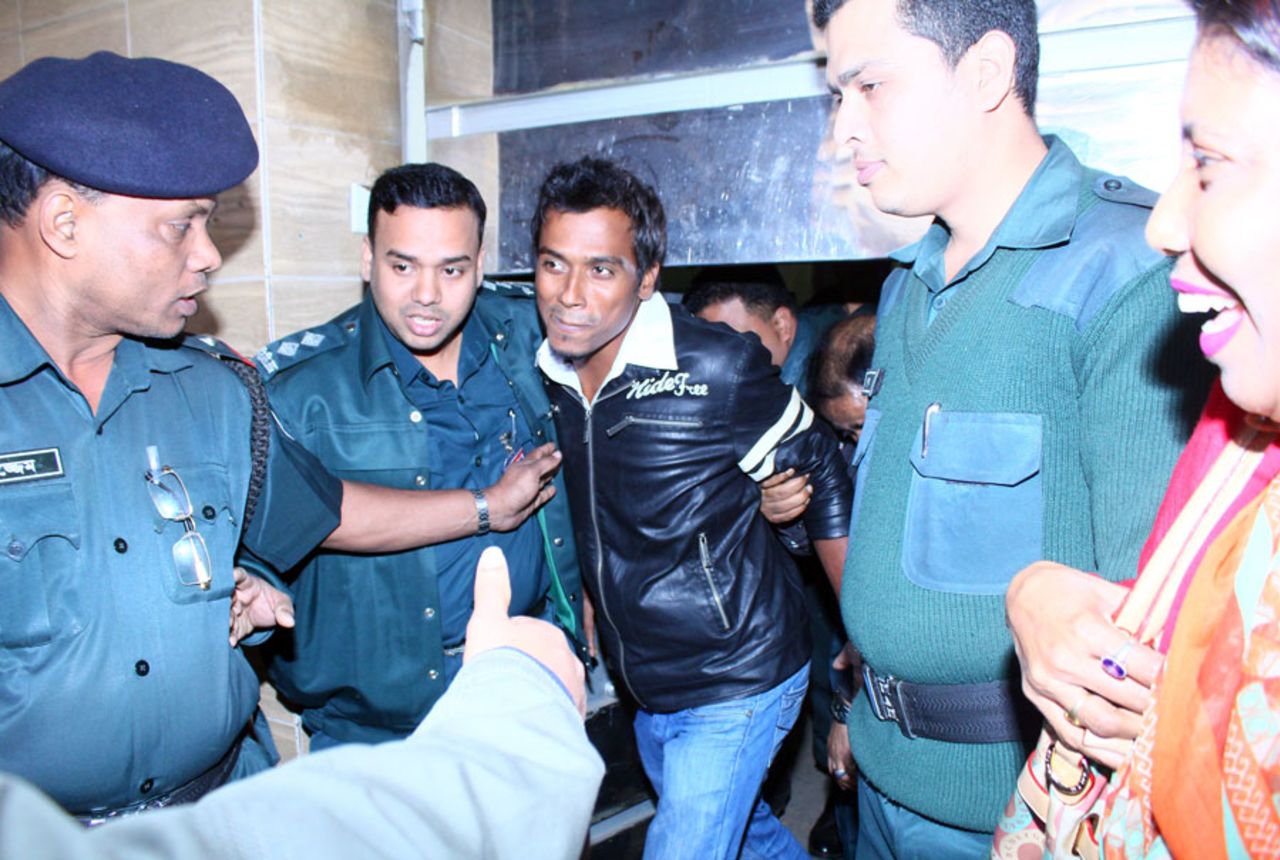 Rubel Hossain was granted bail by a Dhaka court, Dhaka, January 11, 2015