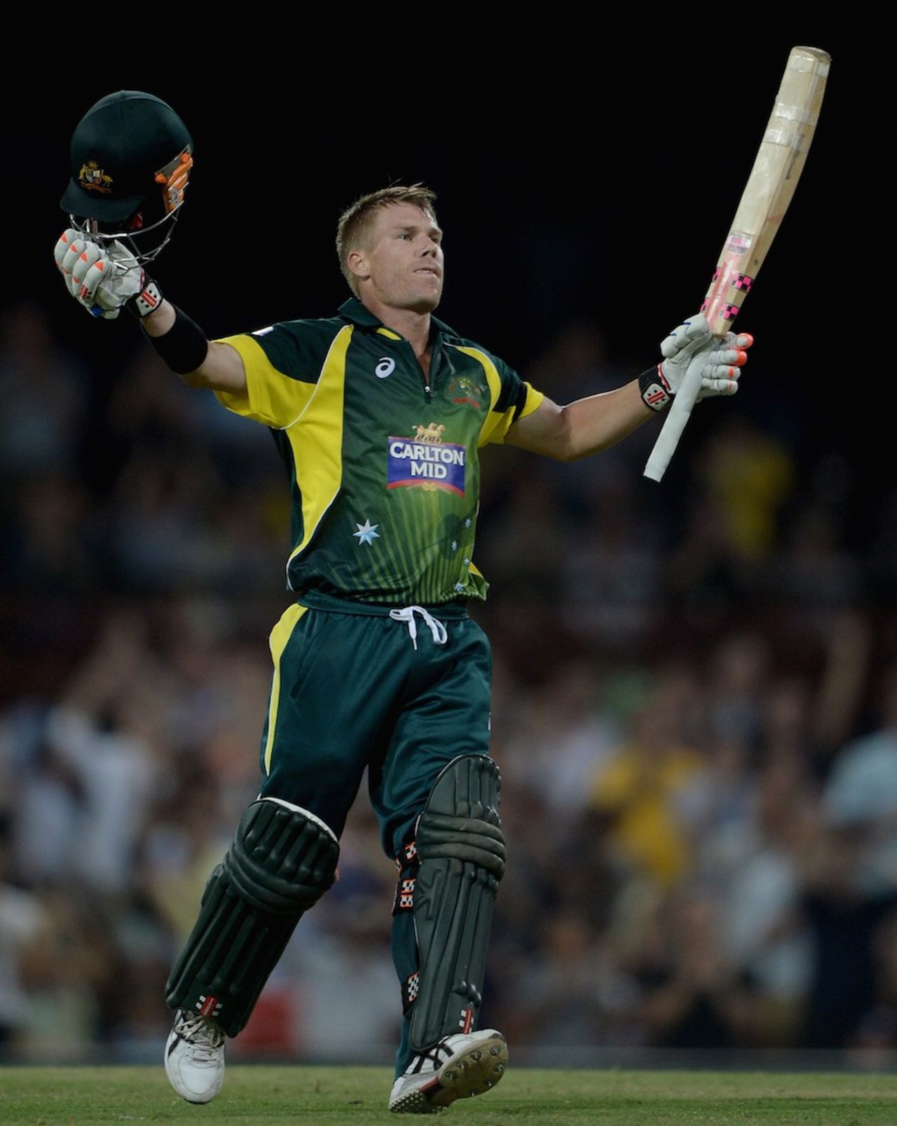 David Warner scored his third ODI hundred, Australia v England, Carlton Mid Tri-Series, Sydney, January 16, 2015