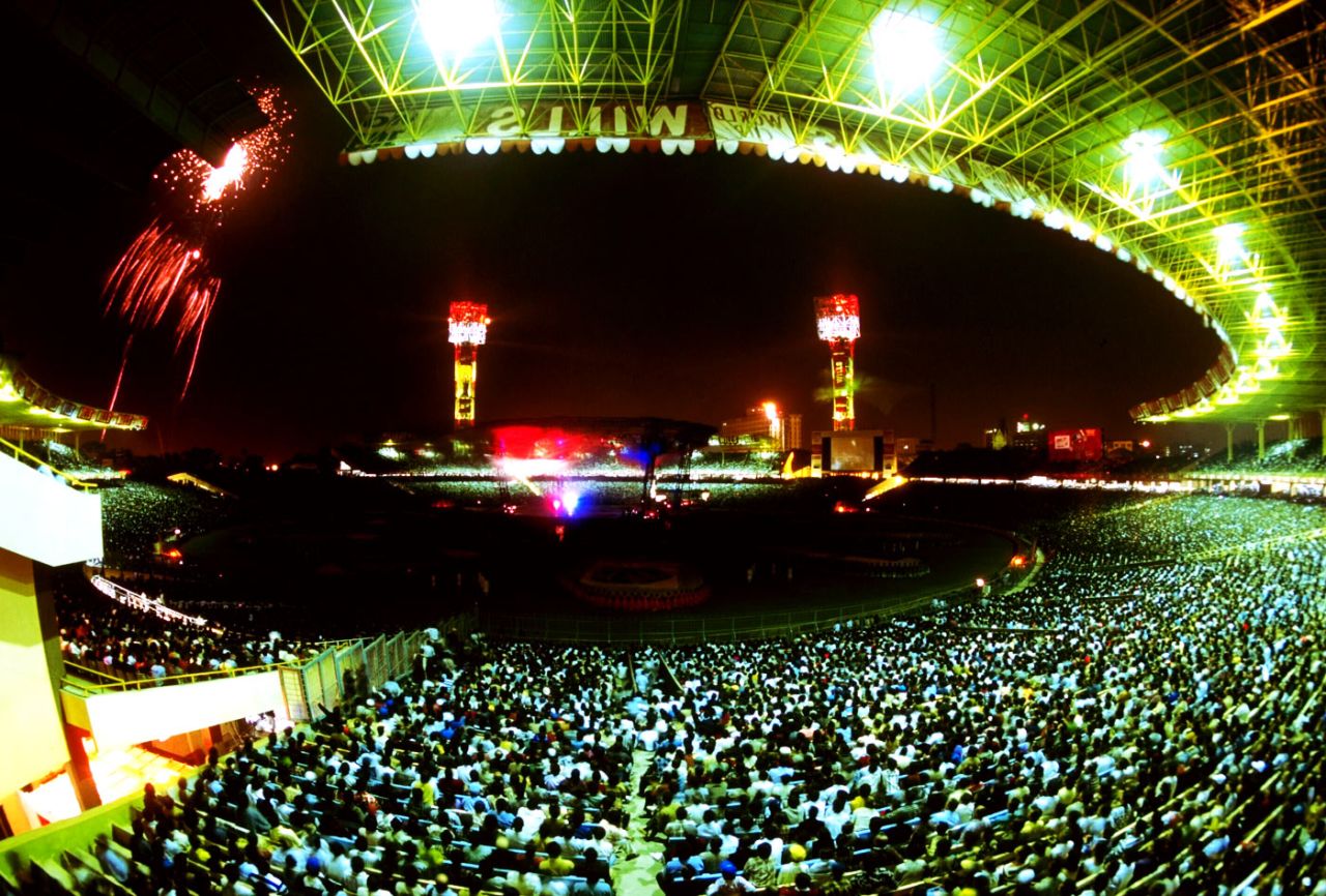 The opening ceremony of the 1996 World Cup, Kolkata, February 11, 1996
